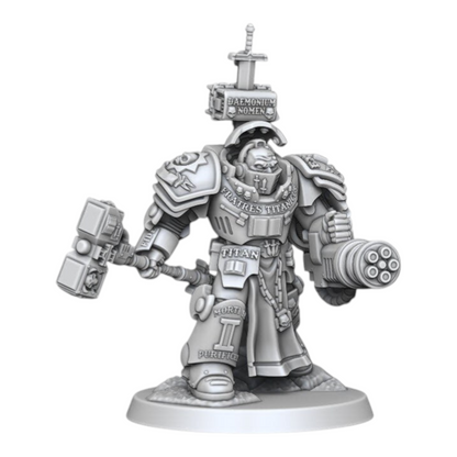 Silver Wardens - Heavy Soldier Squad - DMG Minis - Tabletop Wargaming Miniature Sci-Fi/Fantasy/Daemon/Proxy