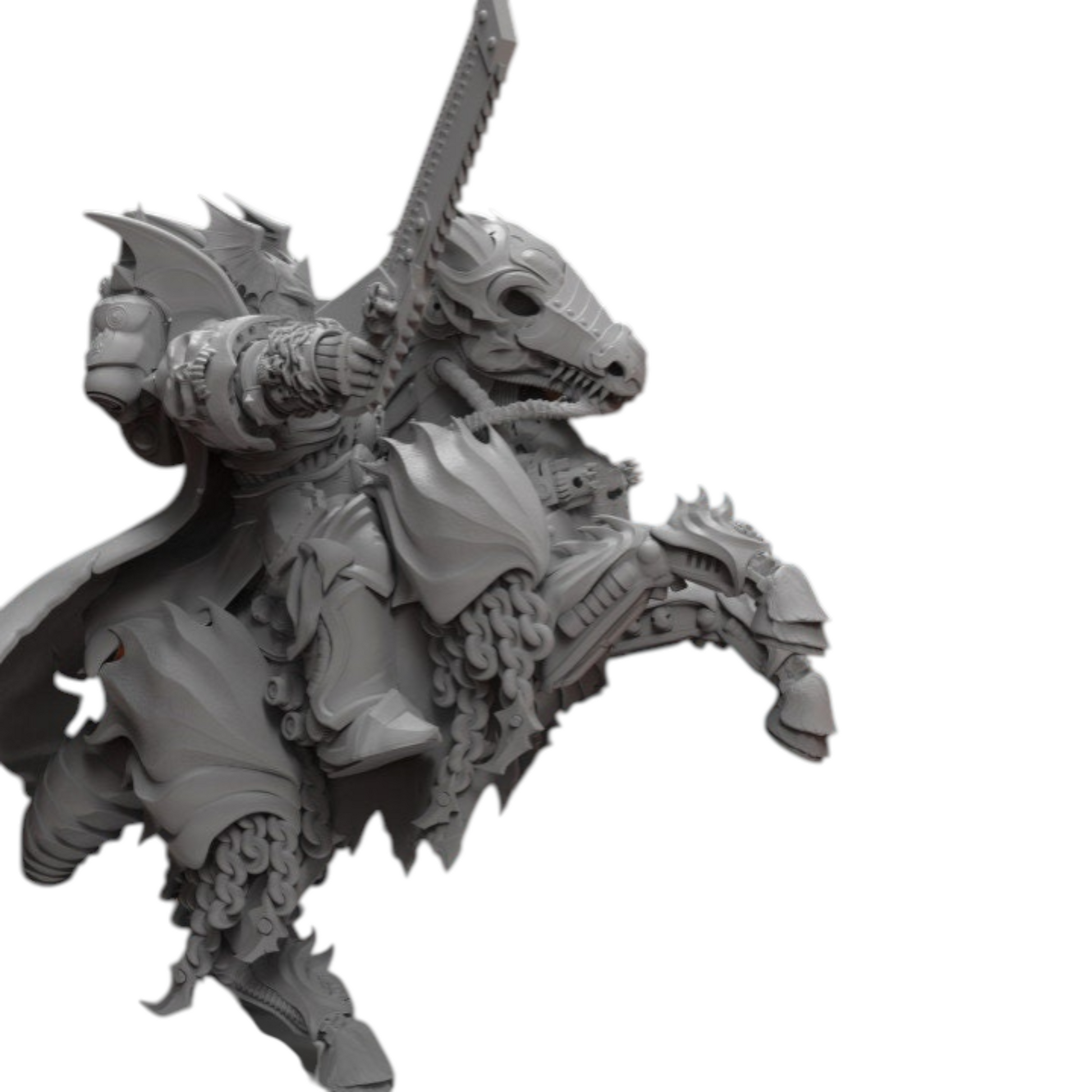 Nekramoroi Cavalry - Vampire Knights - Atlan Forge - Tabletop Wargaming Miniature Sci-Fi/Chaos/Daemon/Proxy