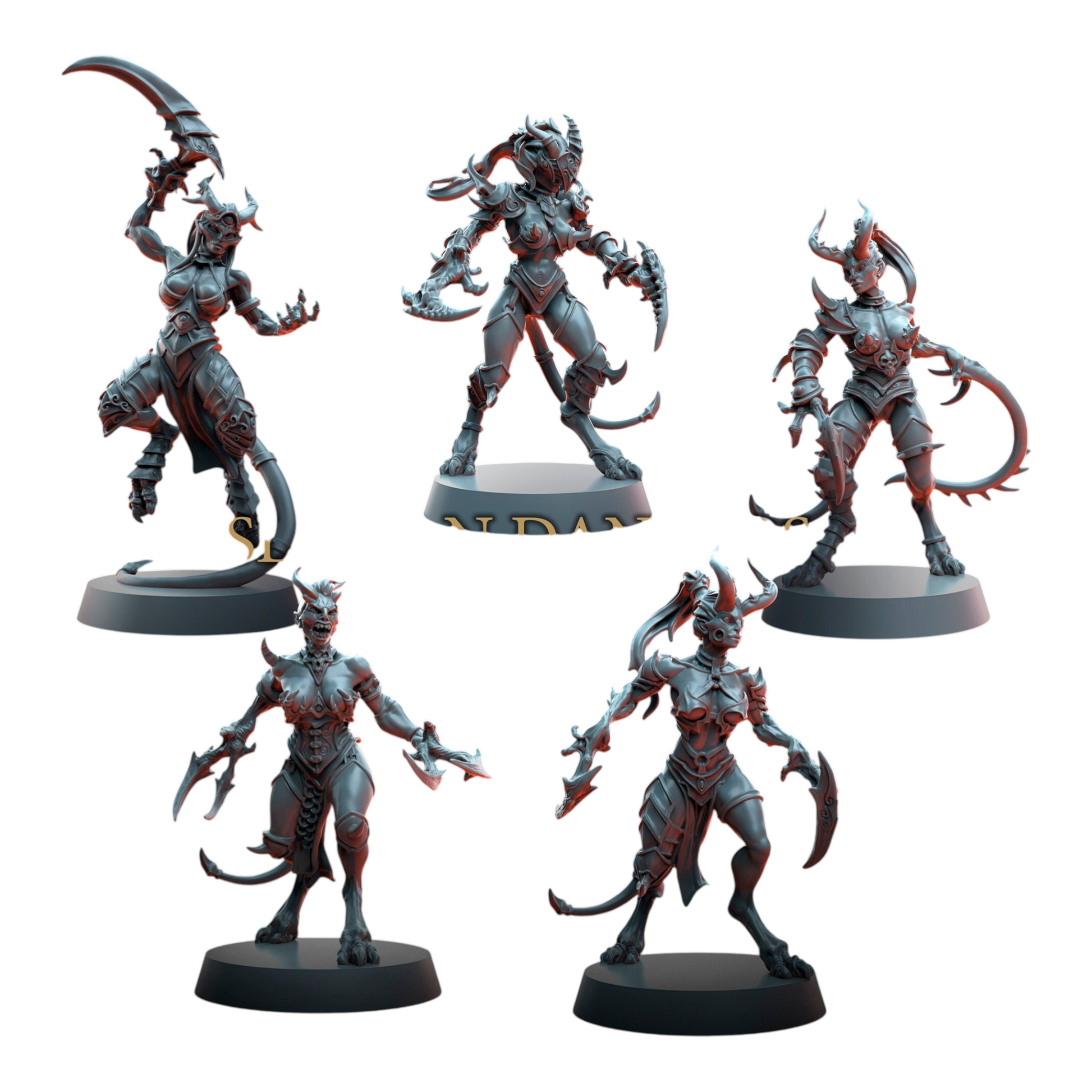 Squad of Sla'Kan Dancers