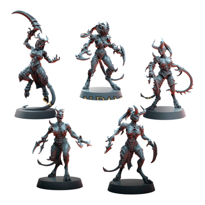 Squad of Sla'Kan Dancers