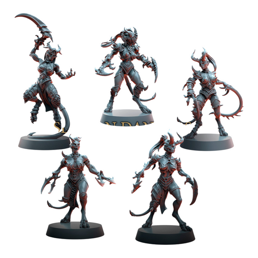 Squad of Sla'Kan Dancers