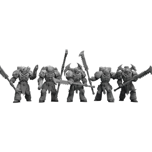 Nekramoroi Exsanguinators - Vampire Knights - Atlan Forge - Tabletop Wargaming Miniature Sci-Fi/Chaos/Daemon/Proxy/Modular