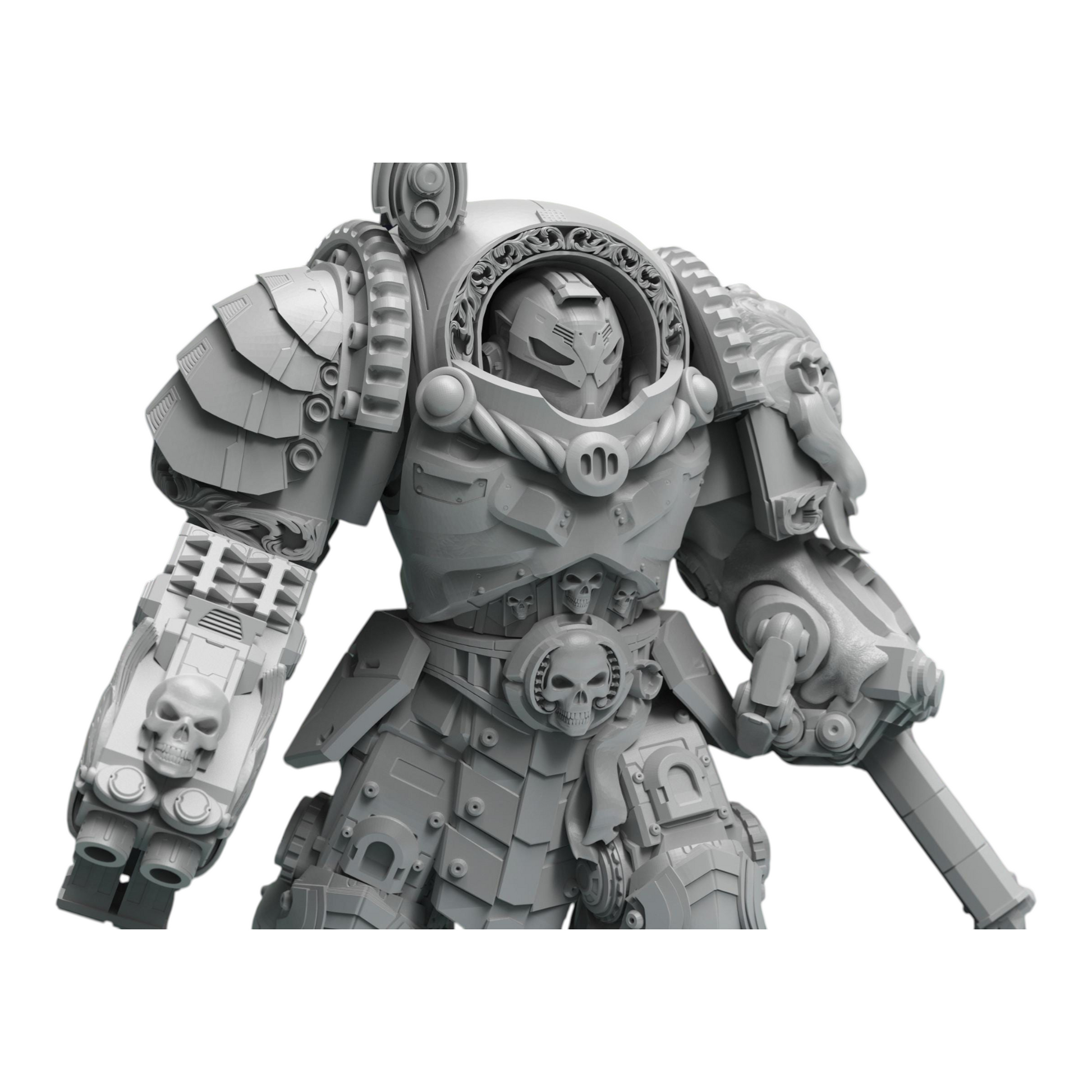 Angelic Dominators - Atlan Forge - Tabletop Wargaming Miniature Sci-Fi/Proxy/Modular