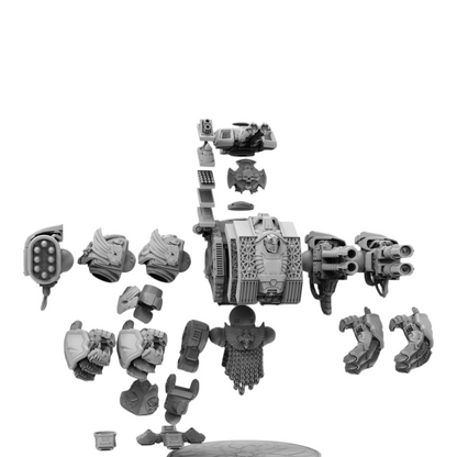Templar Crusader Dreadnought - Atlan Forge - Tabletop Wargaming Miniature Sci-Fi/Proxy/Modular