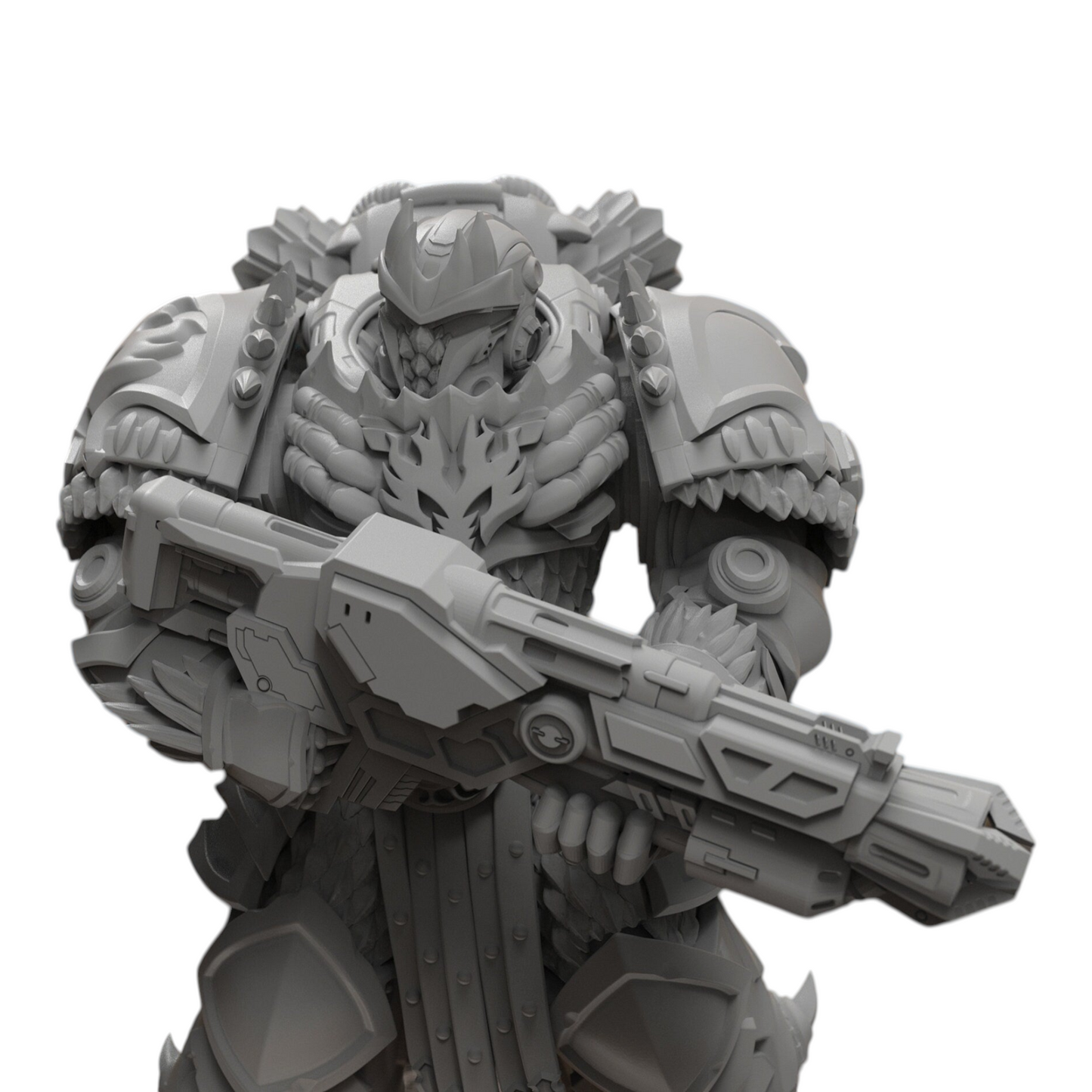 Dragon Aegis Rangers - Atlan Forge - Tabletop Wargaming Miniature Sci-Fi Chaos Daemon Proxy Modular
