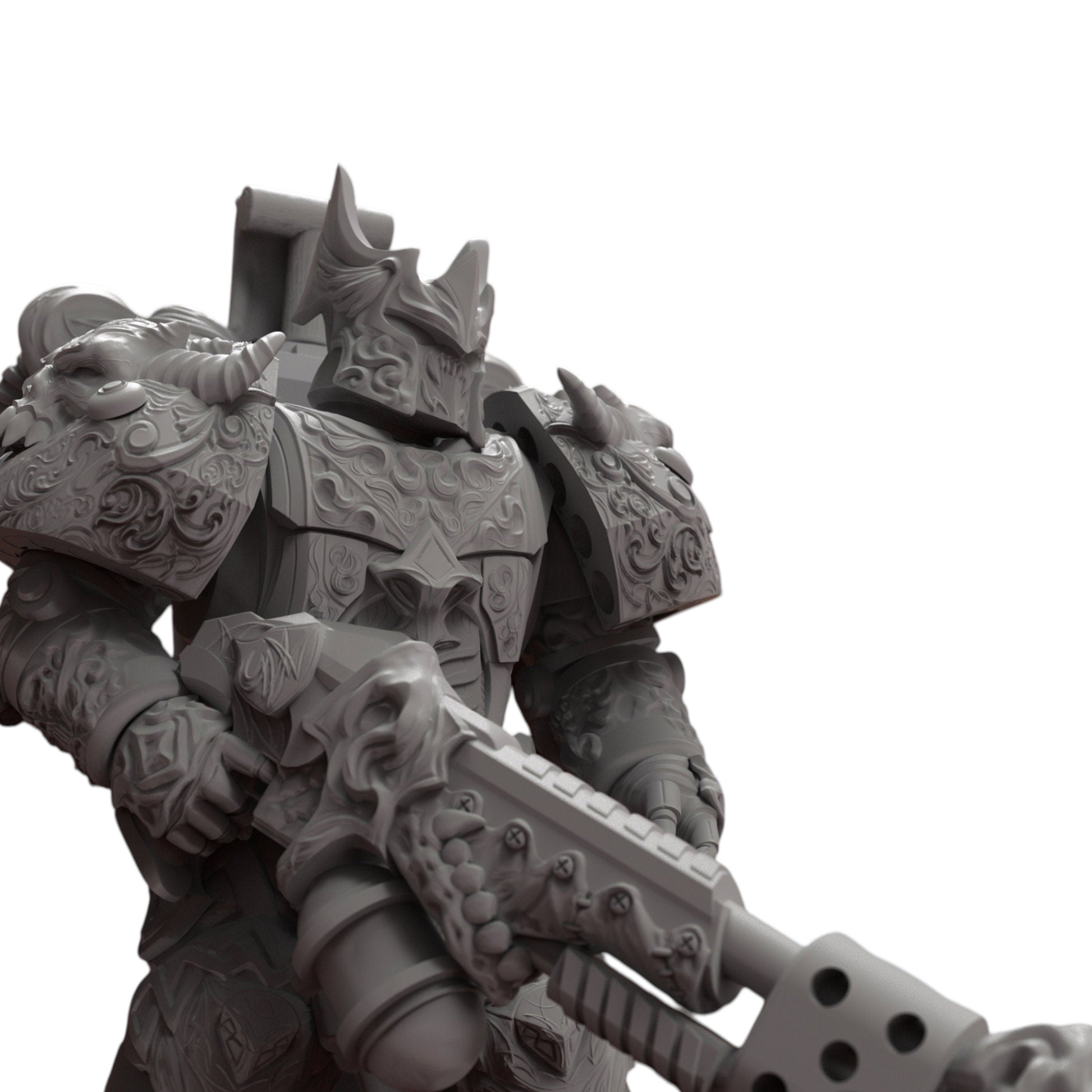 Nekramoroi Shades - Vampire Knights - Atlan Forge - Tabletop Wargaming Miniature Sci-Fi/Chaos/Daemon/Proxy/Modular