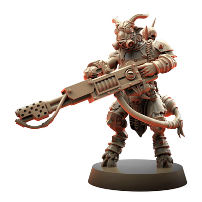 Beastmen Cultists - by TalesKeeper - Tabletop Wargaming Miniature Sci-Fi Chaos Fantasy Daemon Proxy