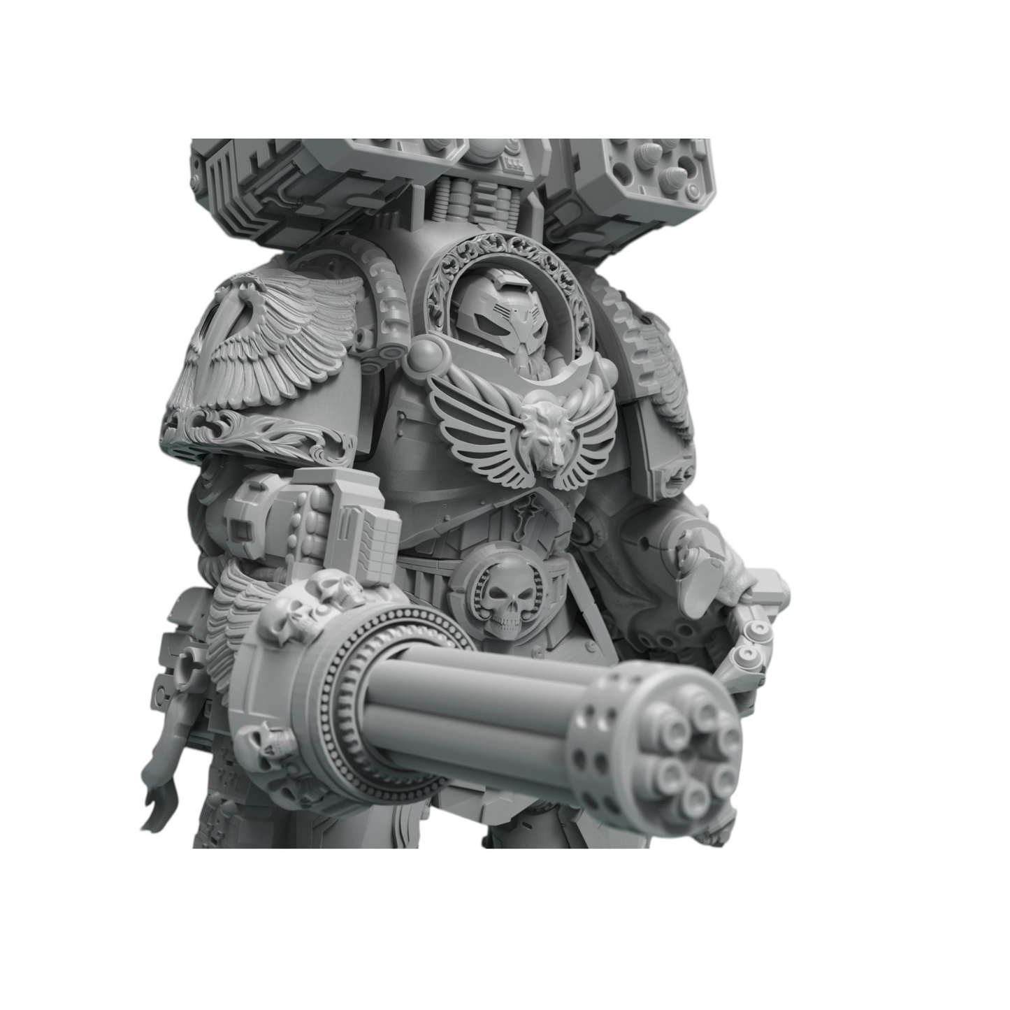 Angelic Dominators - Atlan Forge - Tabletop Wargaming Miniature Sci-Fi/Proxy/Modular