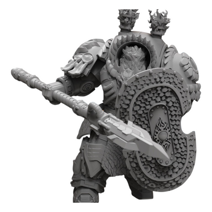 Dragon Knights Assault Infernos - Atlan Forge - Tabletop Wargaming Miniature Sci-Fi Chaos Daemon Proxy Modular