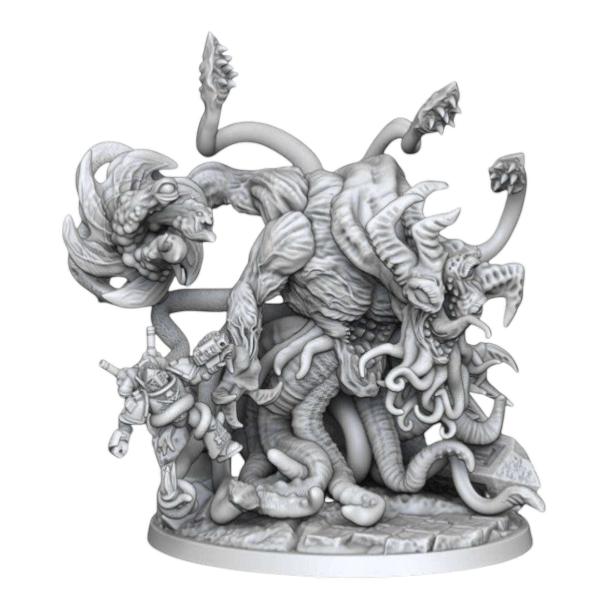1K Hijos - Vortex Mutie-Monster - DMG Minis - Tabletop Wargaming Miniature Sci-Fi/Fantasy/Chaos/Daemon/Proxy