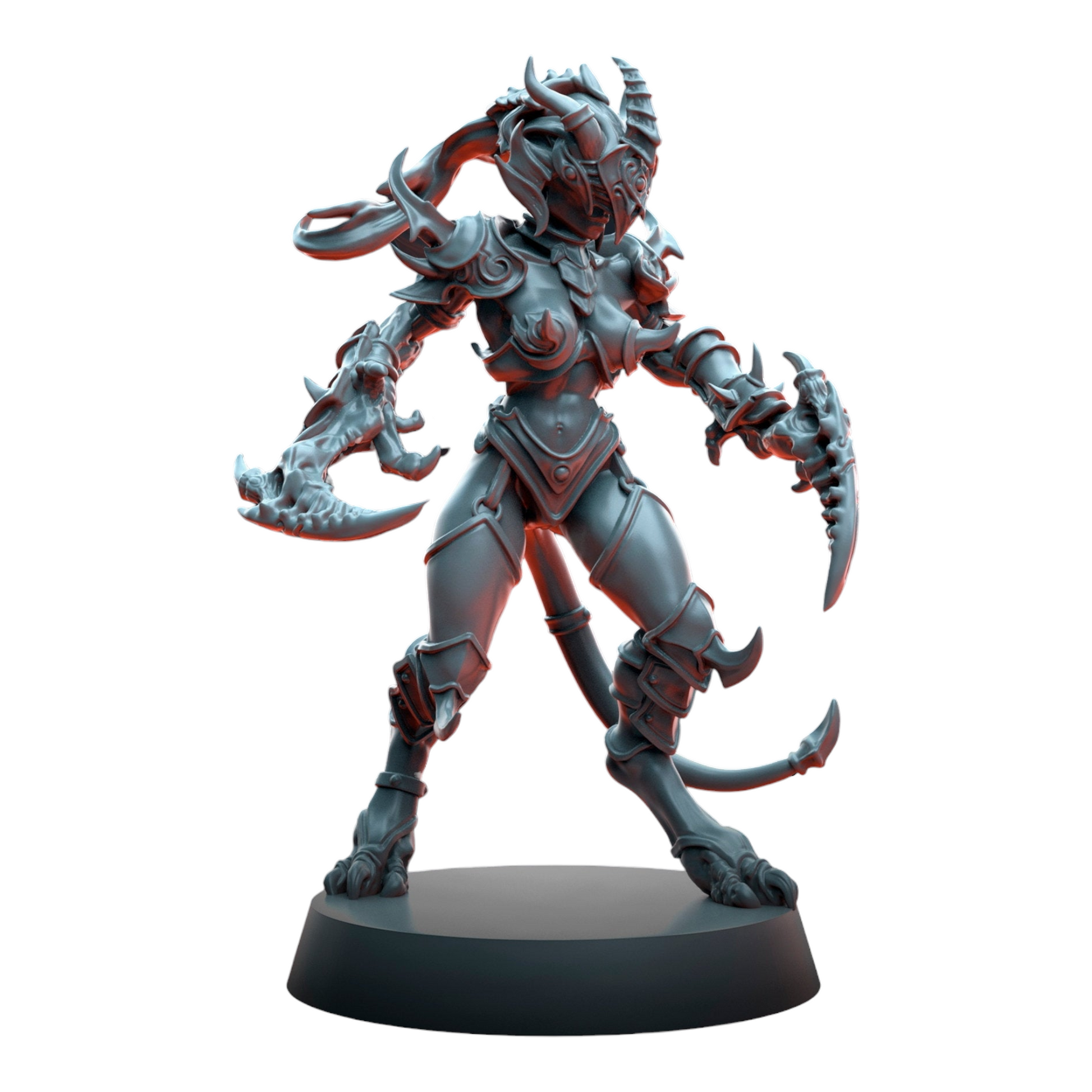 SlaKan Dancers - Proxies / Daemonic - by TalesKeeper - Tabletop Wargaming Miniature Sci-Fi/Fantasy/Daemon/Proxy