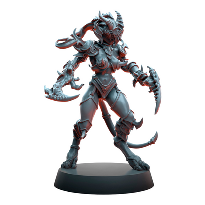 SlaKan Dancers - Proxies / Daemonic - by TalesKeeper - Tabletop Wargaming Miniature Sci-Fi/Fantasy/Daemon/Proxy