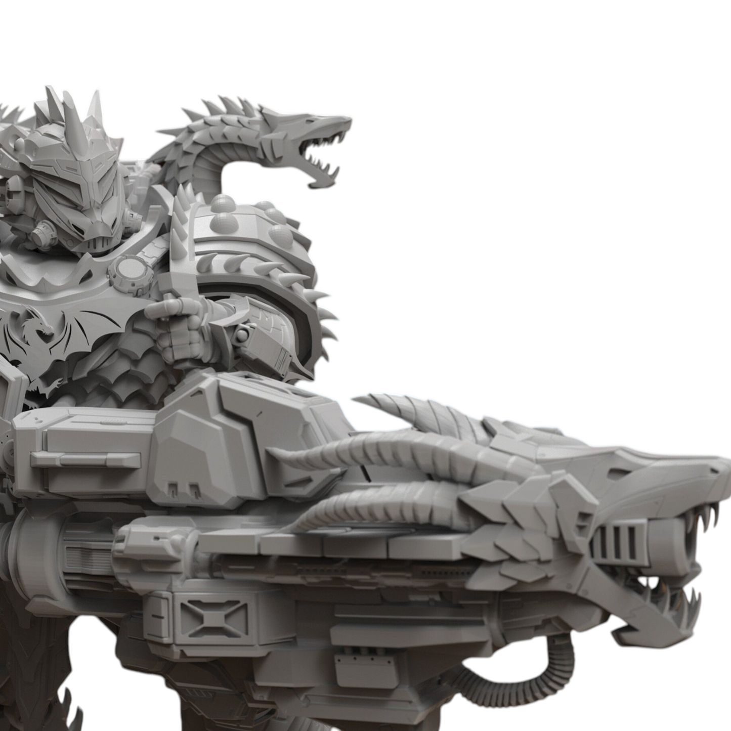 Dragon Knights Incinerators - Atlan Forge - Tabletop Wargaming Miniature Sci-Fi Chaos Daemon Proxy Modular
