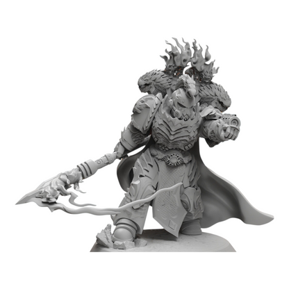 Dragon Knights Captain - Atlan Forge - Tabletop Wargaming Miniature Sci-Fi Chaos Daemon Proxy Modular
