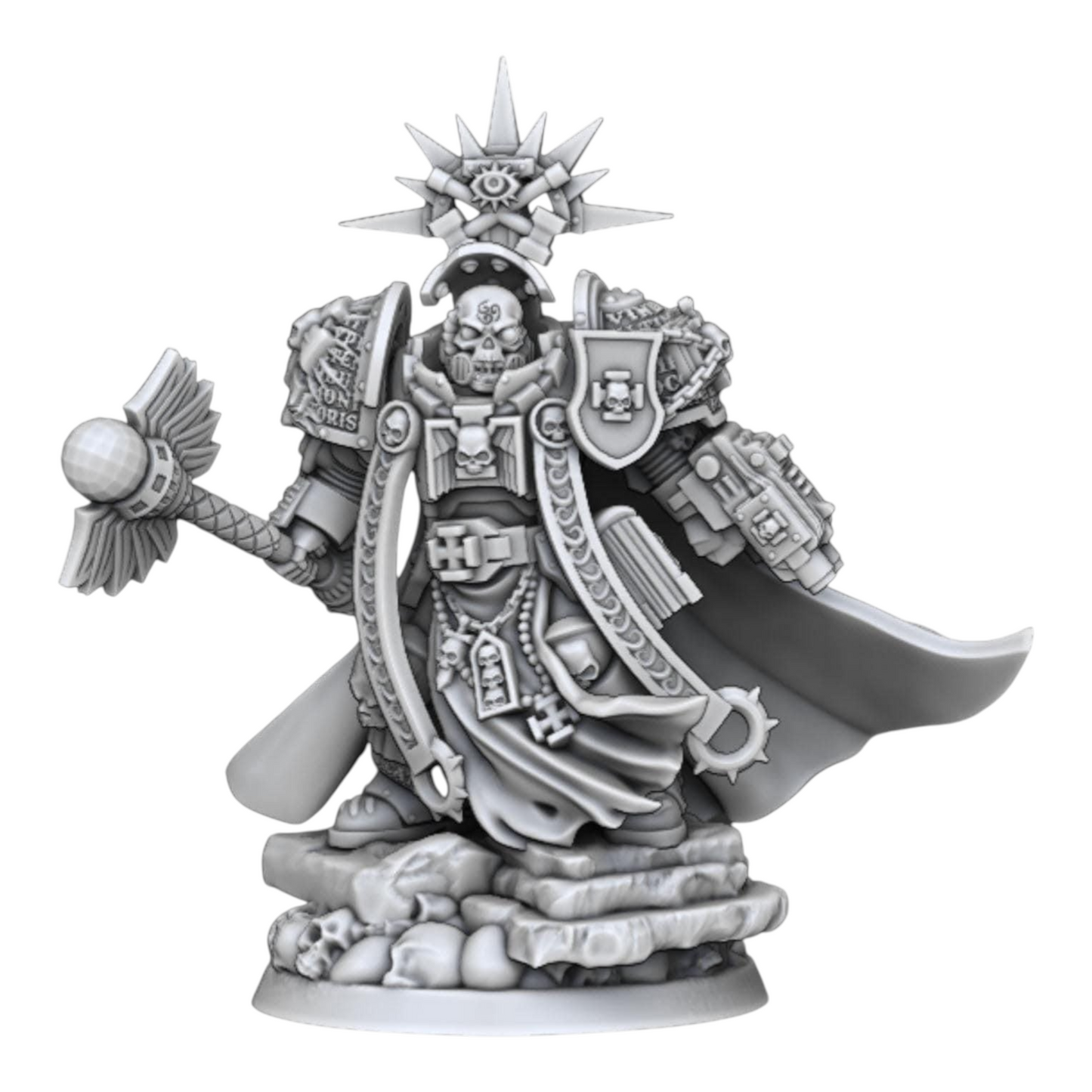 Silver Wardens - Chappy V2 - DMG Minis - Tabletop Wargaming Miniature Grim Dark/Sci-Fi/Proxy