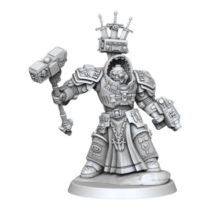 Silver Wardens - Heavy Soldier Squad - DMG Minis - Tabletop Wargaming Miniature Sci-Fi/Fantasy/Daemon/Proxy