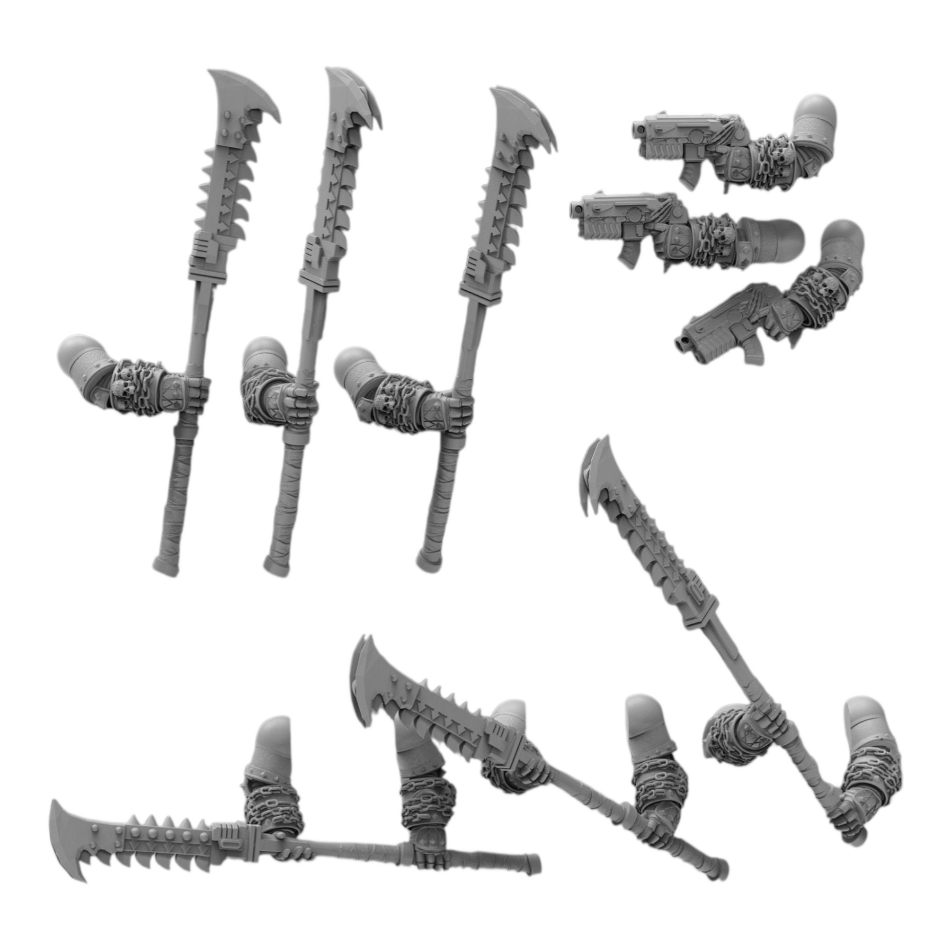 Nekramoroi Exsanguinators - Vampire Knights - Atlan Forge - Tabletop Wargaming Miniature Sci-Fi/Chaos/Daemon/Proxy/Modular