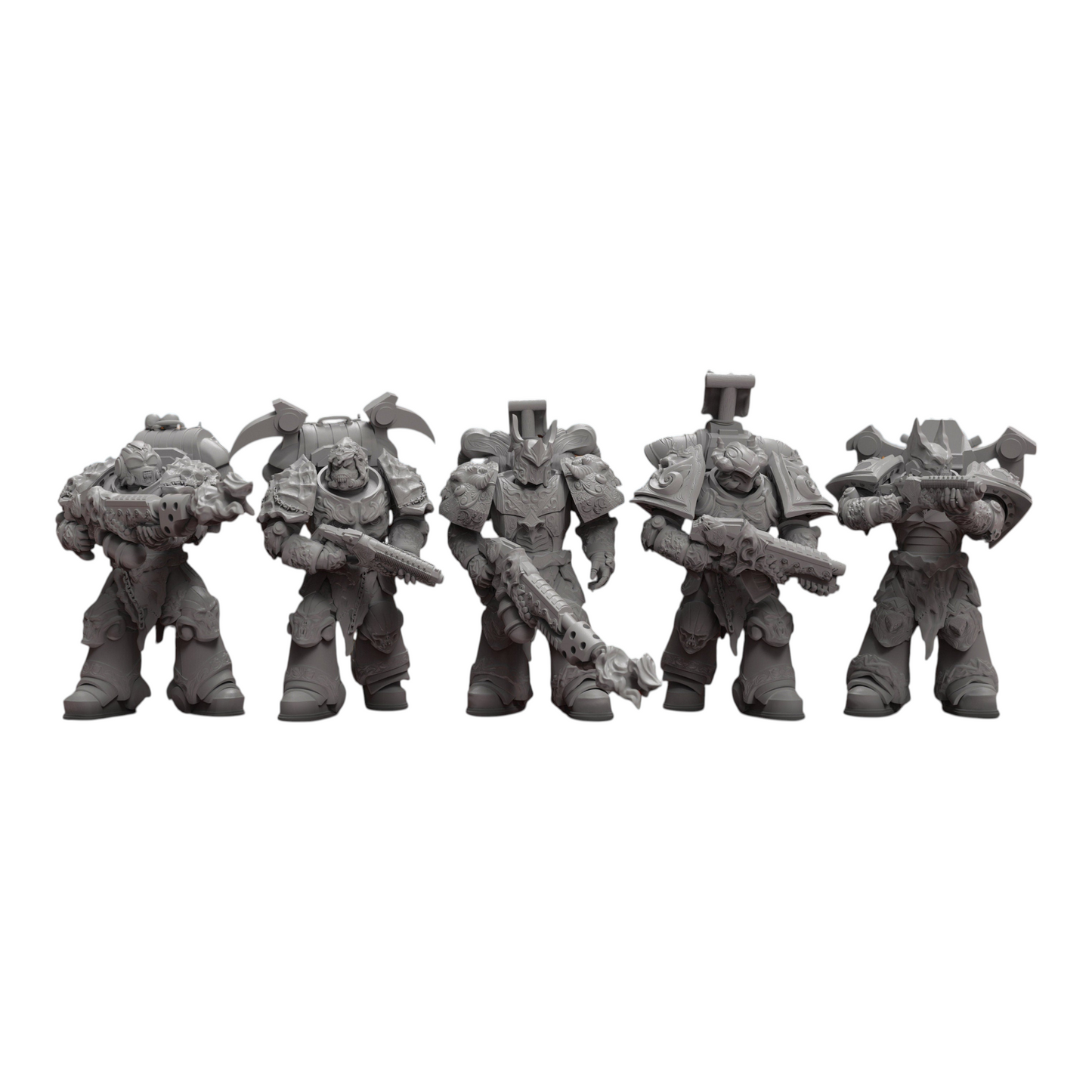 Nekramoroi Shades - Vampire Knights - Atlan Forge - Tabletop Wargaming Miniature Sci-Fi/Chaos/Daemon/Proxy/Modular