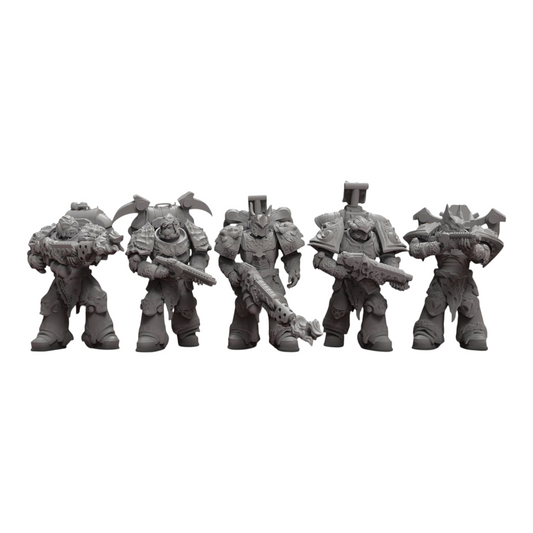 Nekramoroi Shades - Vampire Knights - Atlan Forge - Tabletop Wargaming Miniature Sci-Fi/Chaos/Daemon/Proxy/Modular