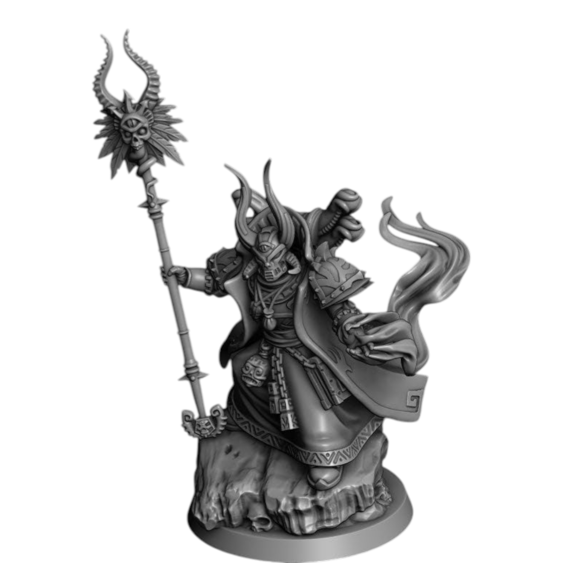 1K Hijos - Azt'Thulhu Grand Primus - DMG Minis - Tabletop Wargaming Miniature Sci-Fi/Chaos/Daemon/Sorcerer Proxy