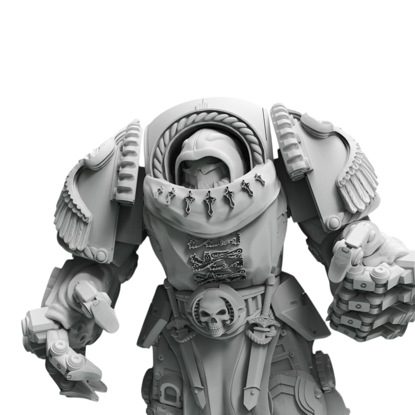 Angelic Assault Dominators - Atlan Forge - Tabletop Wargaming Miniature Sci-Fi/Proxy/Modular