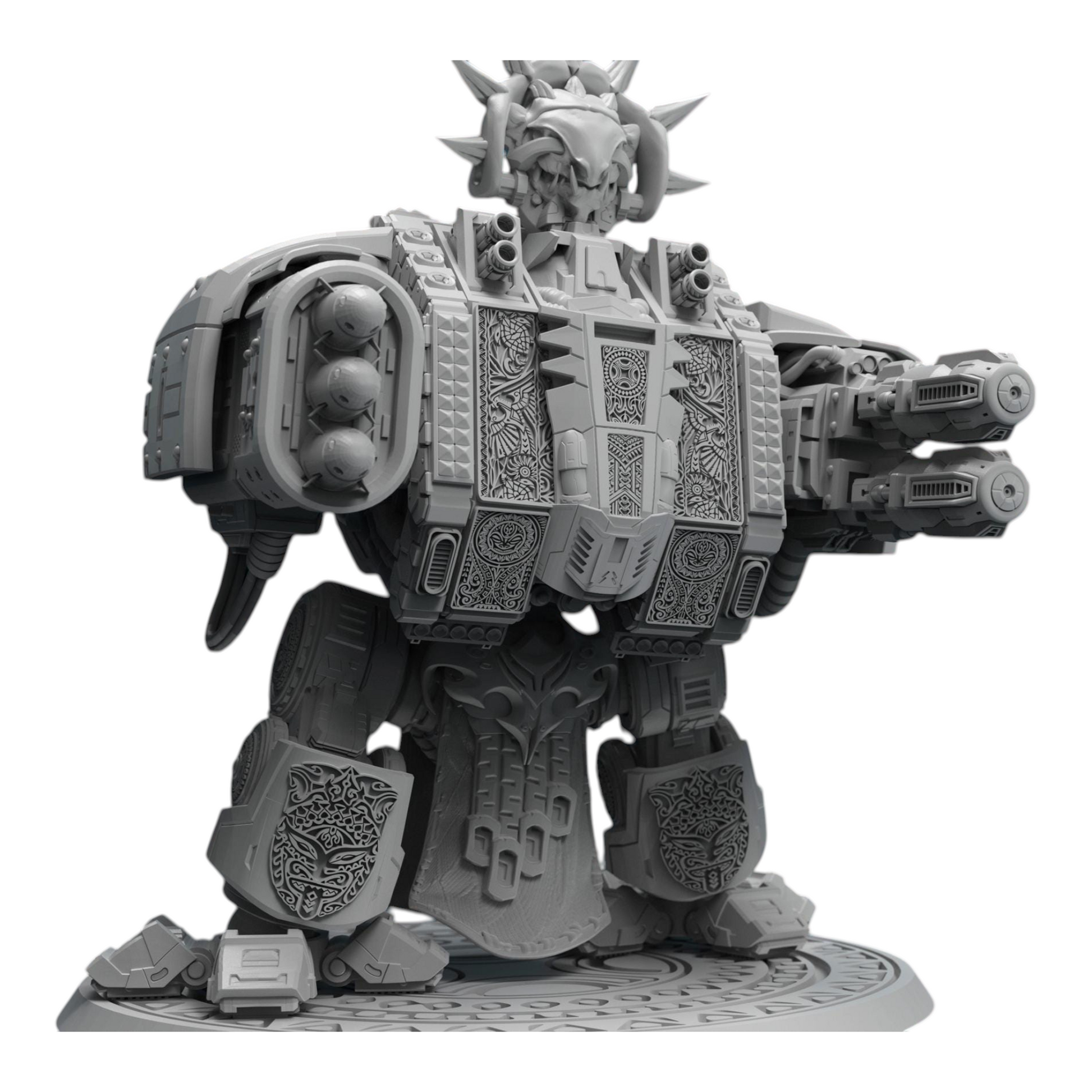 Wai Toa Wandering Ancestors Dreadnought - Atlan Forge - Tabletop Wargaming Miniature Sci-Fi/Proxy/Modular