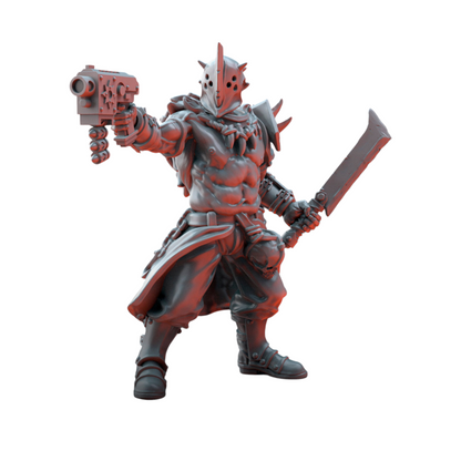 Dark Zealot Infantry - Proxies / Cultists / Modular - by TalesKeeper - Tabletop Wargaming Miniature Sci-Fi/Fantasy/Proxy