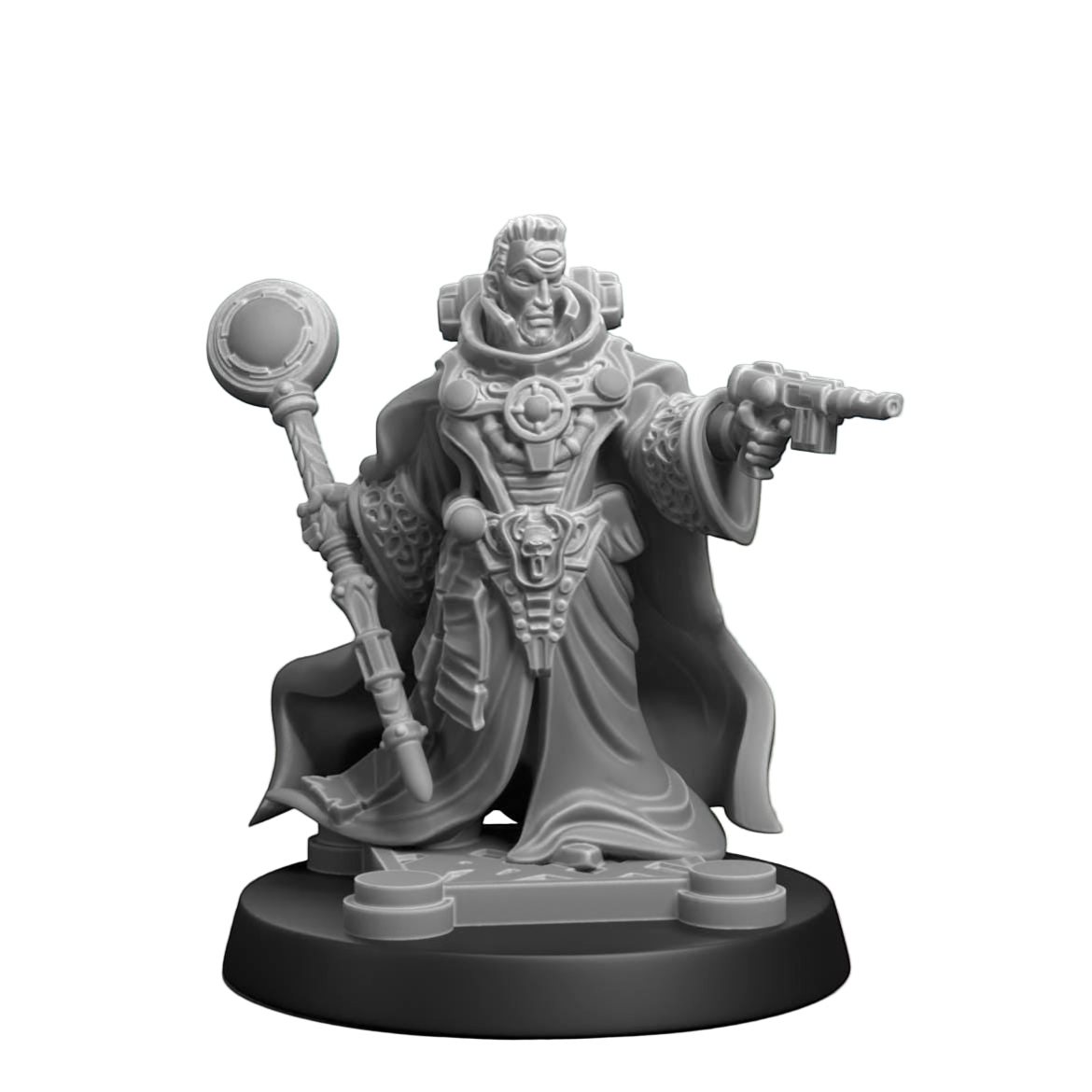 Navigation Specialist - The Intelligencia - DMG Minis - Tabletop Wargaming Miniature Grim Dark/Sci-Fi/Proxy