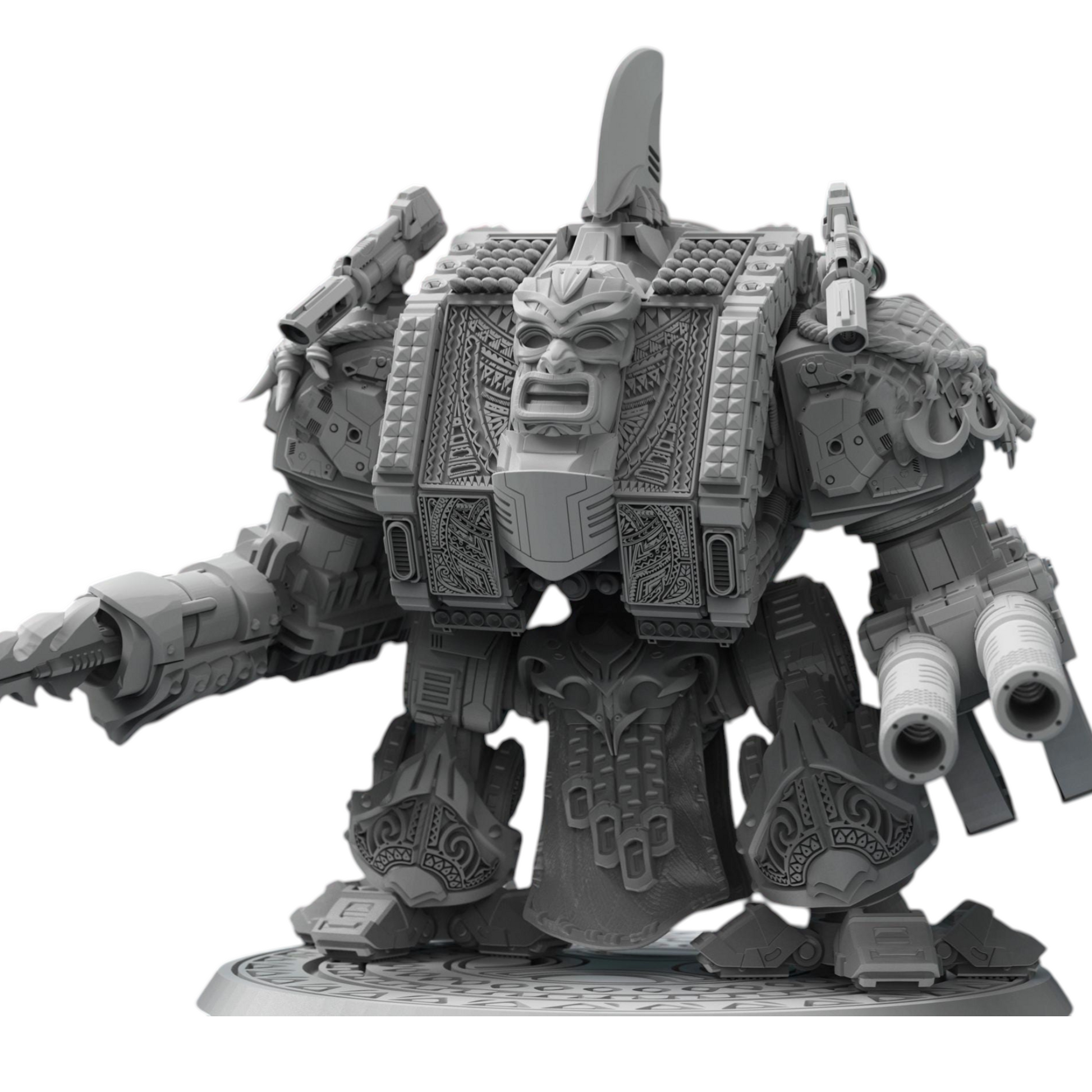 Wai Toa Wandering Ancestors Dreadnought - Atlan Forge - Tabletop Wargaming Miniature Sci-Fi/Proxy/Modular