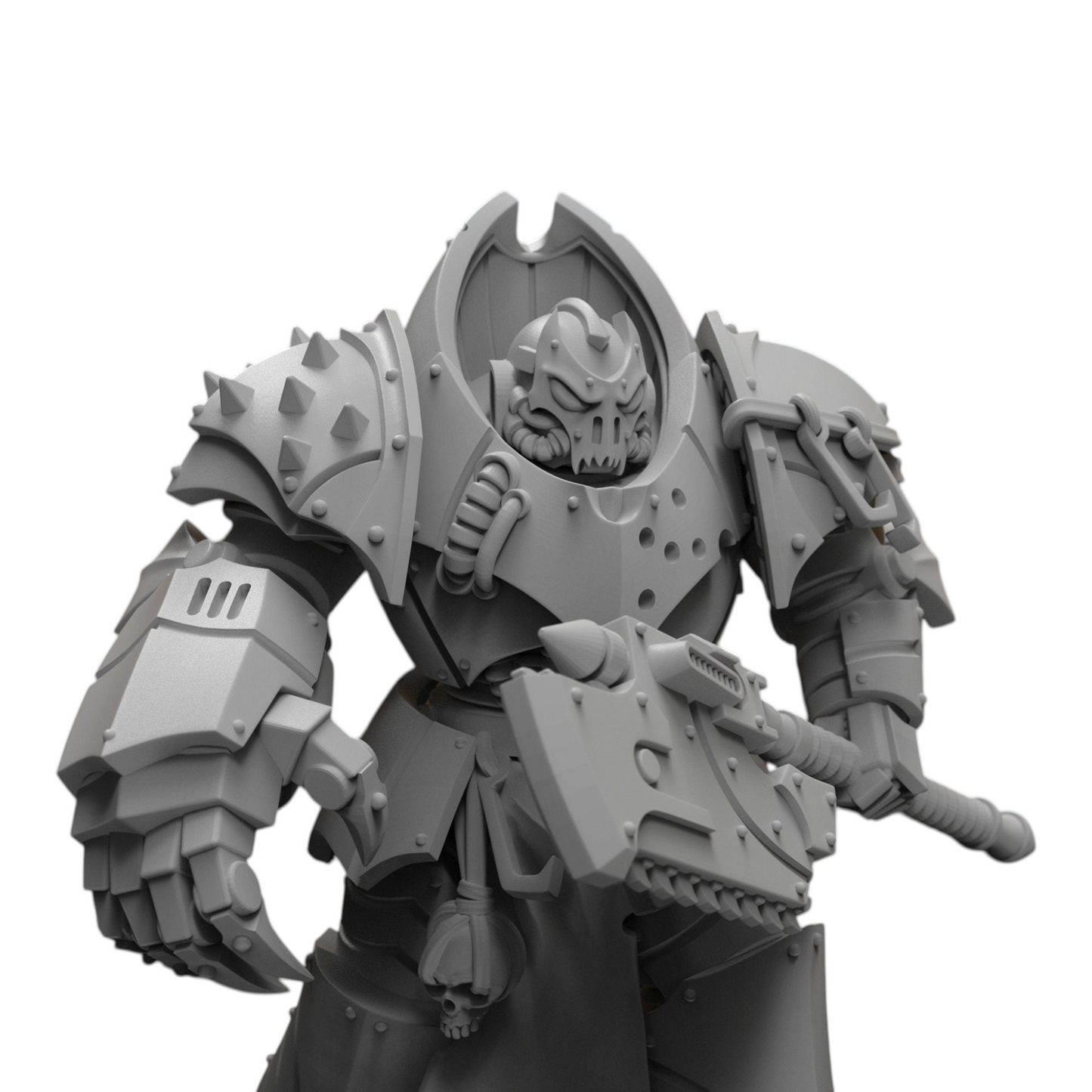 Nekramoroi Uriasi Heavy Armor - Vampire Knights - Atlan Forge - Tabletop Wargaming Miniature Sci-Fi Chaos Daemon Proxy Modular