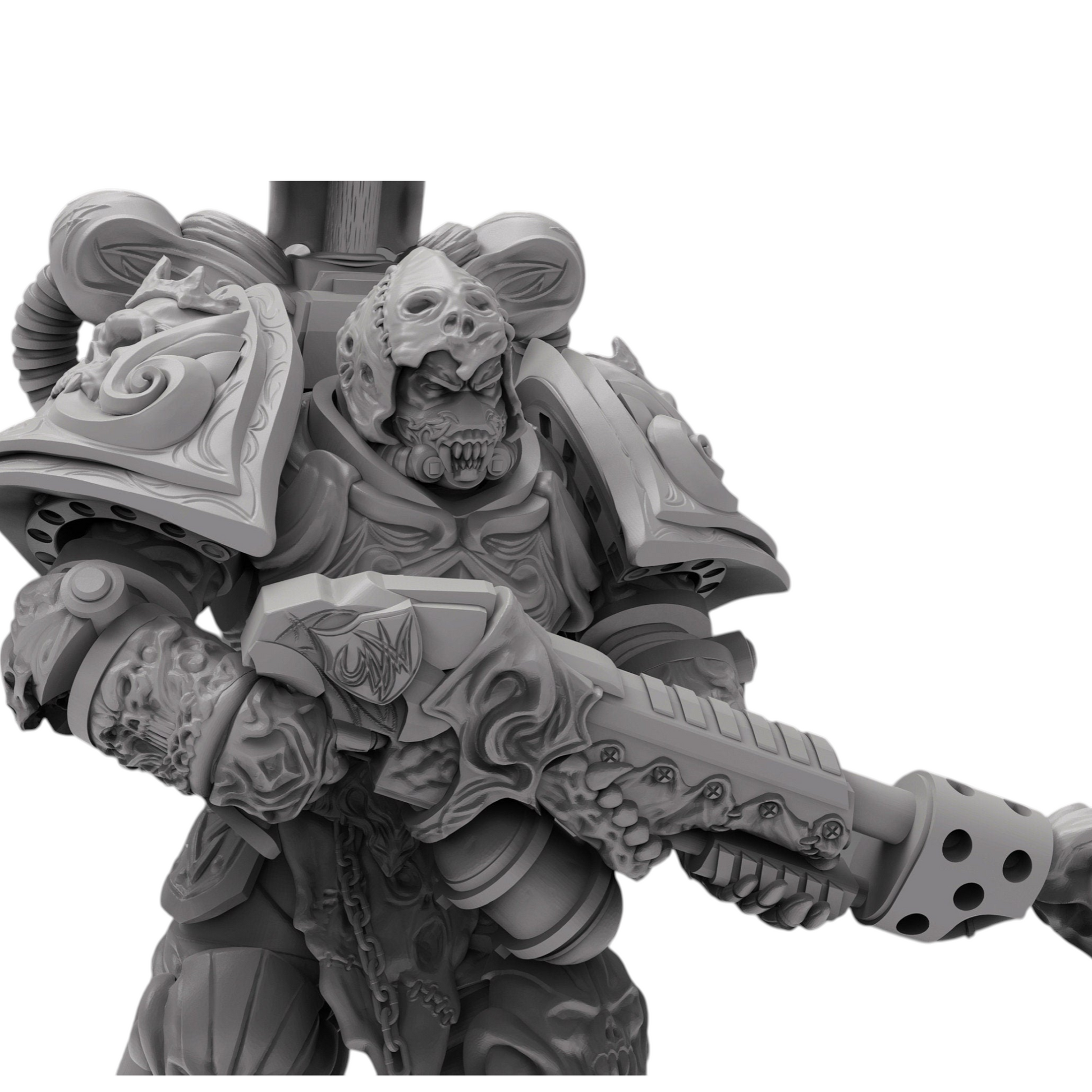 Nekramoroi Shades - Vampire Knights - Atlan Forge - Tabletop Wargaming Miniature Sci-Fi/Chaos/Daemon/Proxy/Modular
