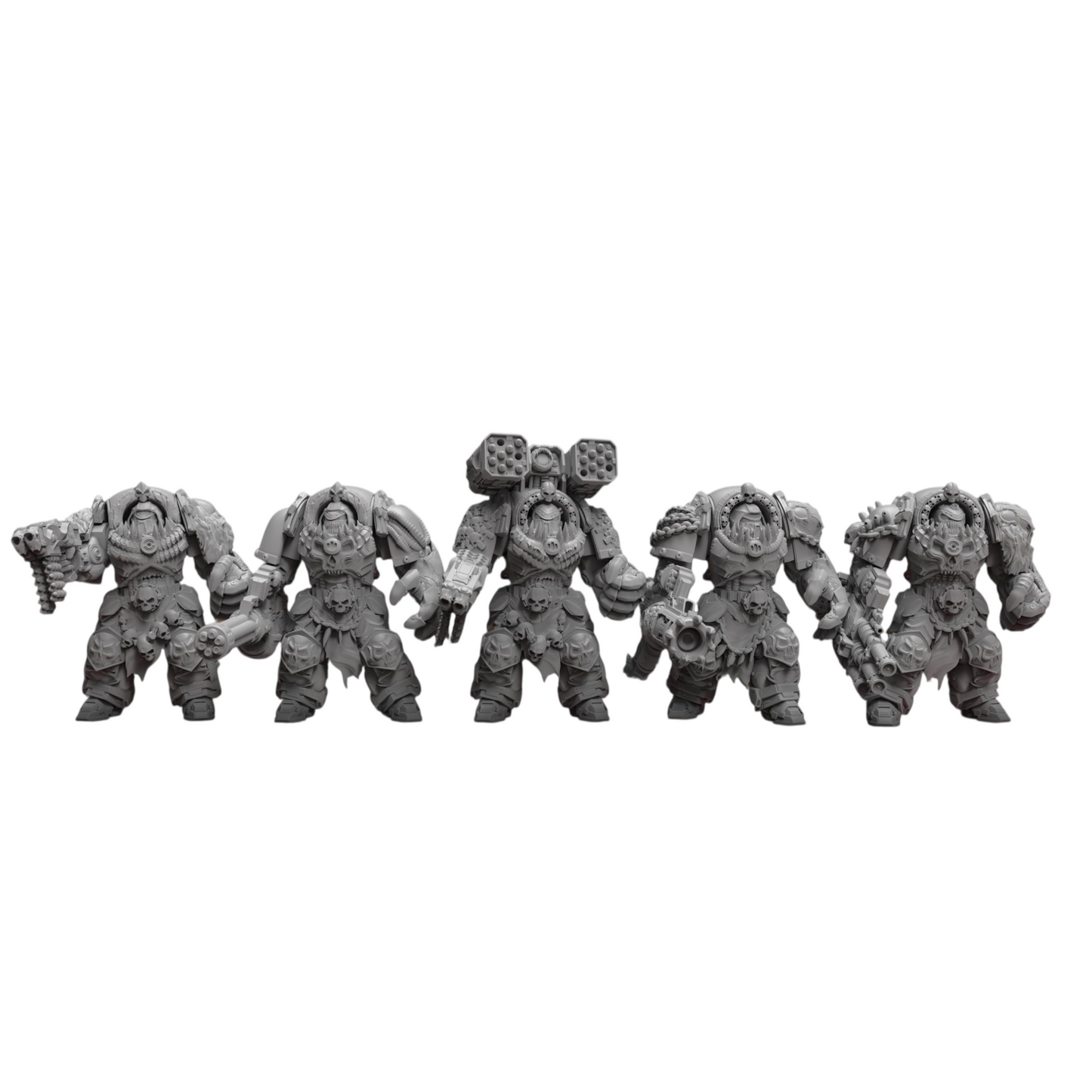 Hades Thanatoi - Atlan Forge - Tabletop Wargaming Miniature Sci-Fi Chaos Daemon Proxy Modular