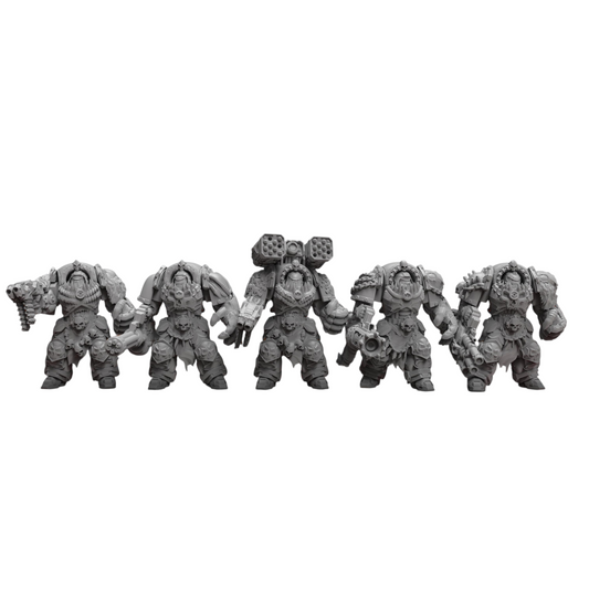 Hades Thanatoi - Atlan Forge - Tabletop Wargaming Miniature Sci-Fi Chaos Daemon Proxy Modular