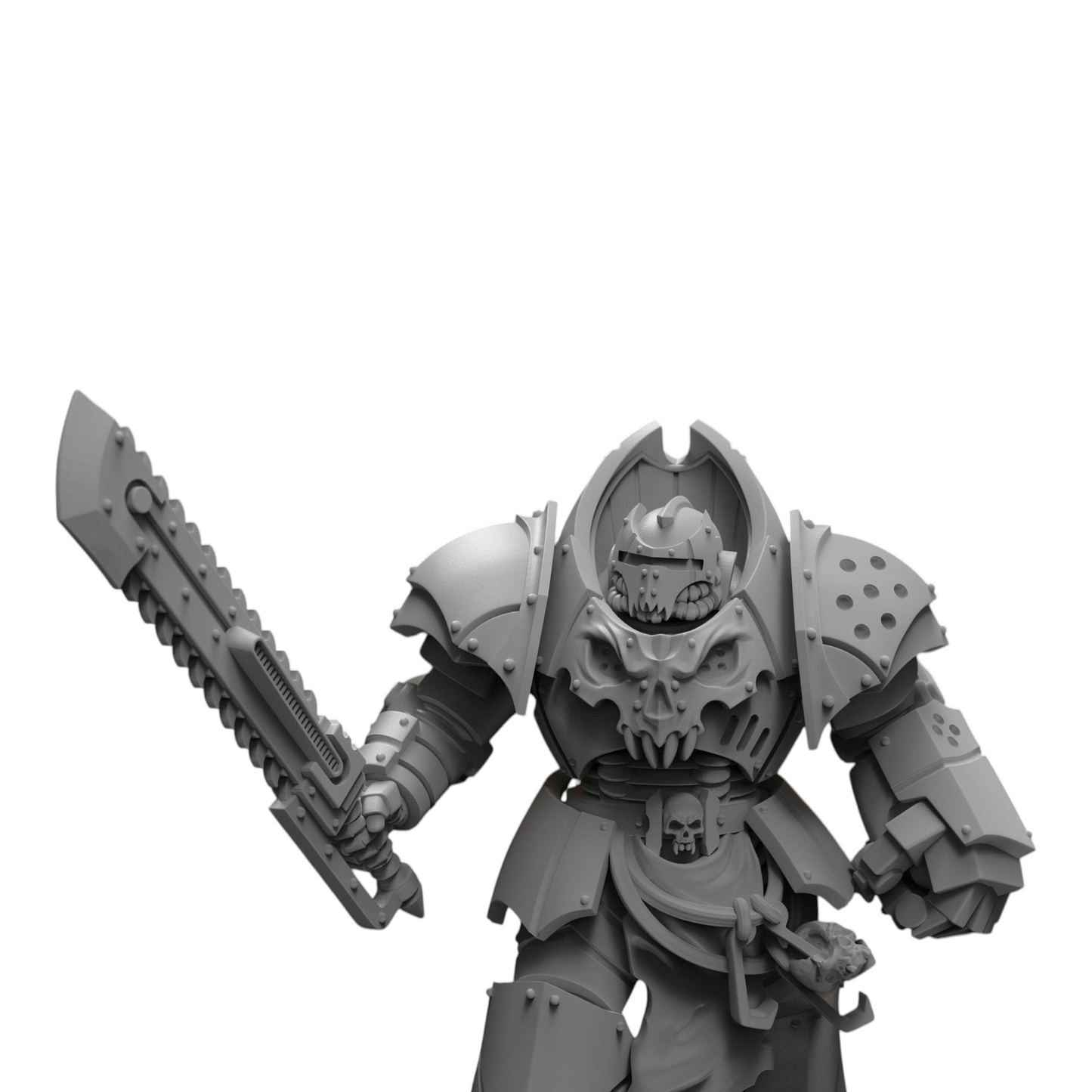 Nekramoroi Uriasi Heavy Armor - Vampire Knights - Atlan Forge - Tabletop Wargaming Miniature Sci-Fi Chaos Daemon Proxy Modular