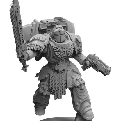 Templar Knight Warhawks - Atlan Forge - Tabletop Wargaming Miniature Sci-Fi Proxy Modular