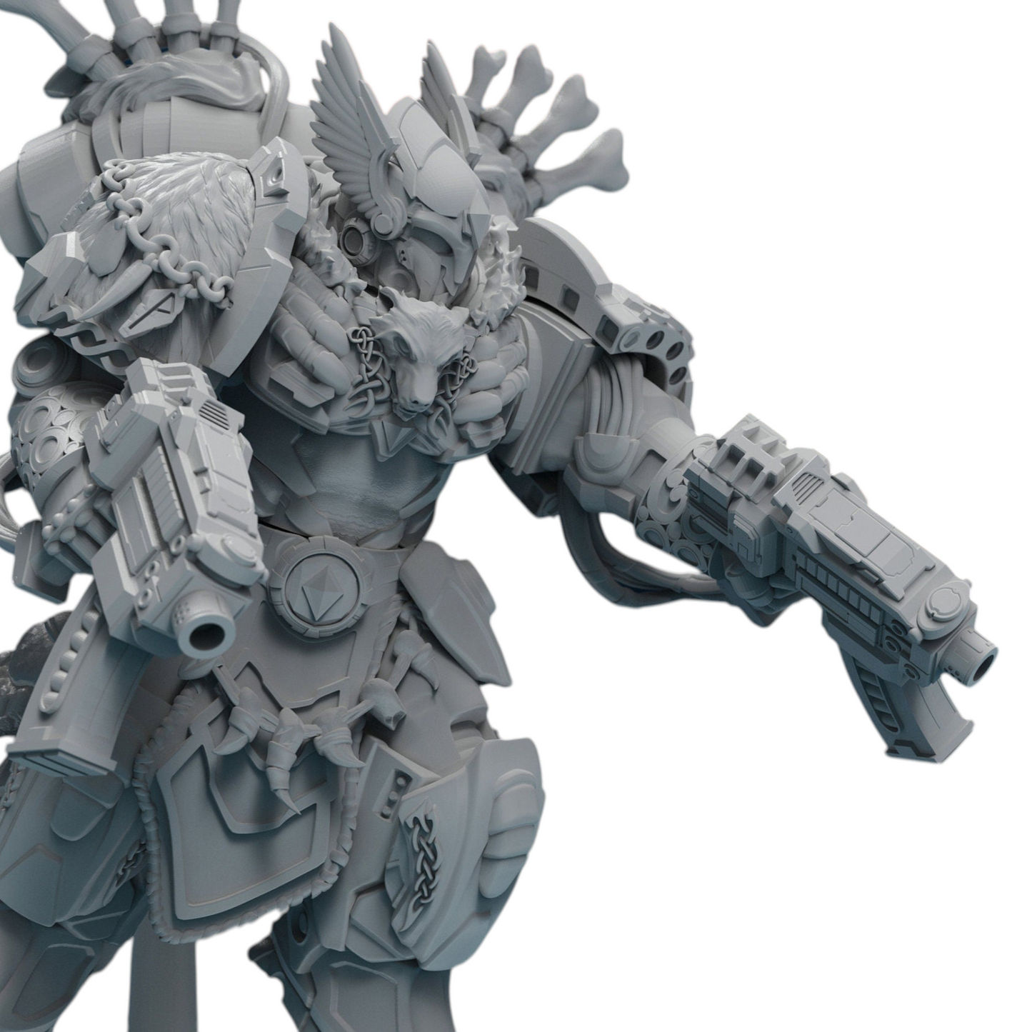Asgardian Storm Aegis - Atlan Forge - Tabletop Wargaming Miniature Sci-Fi/Proxy/Modular