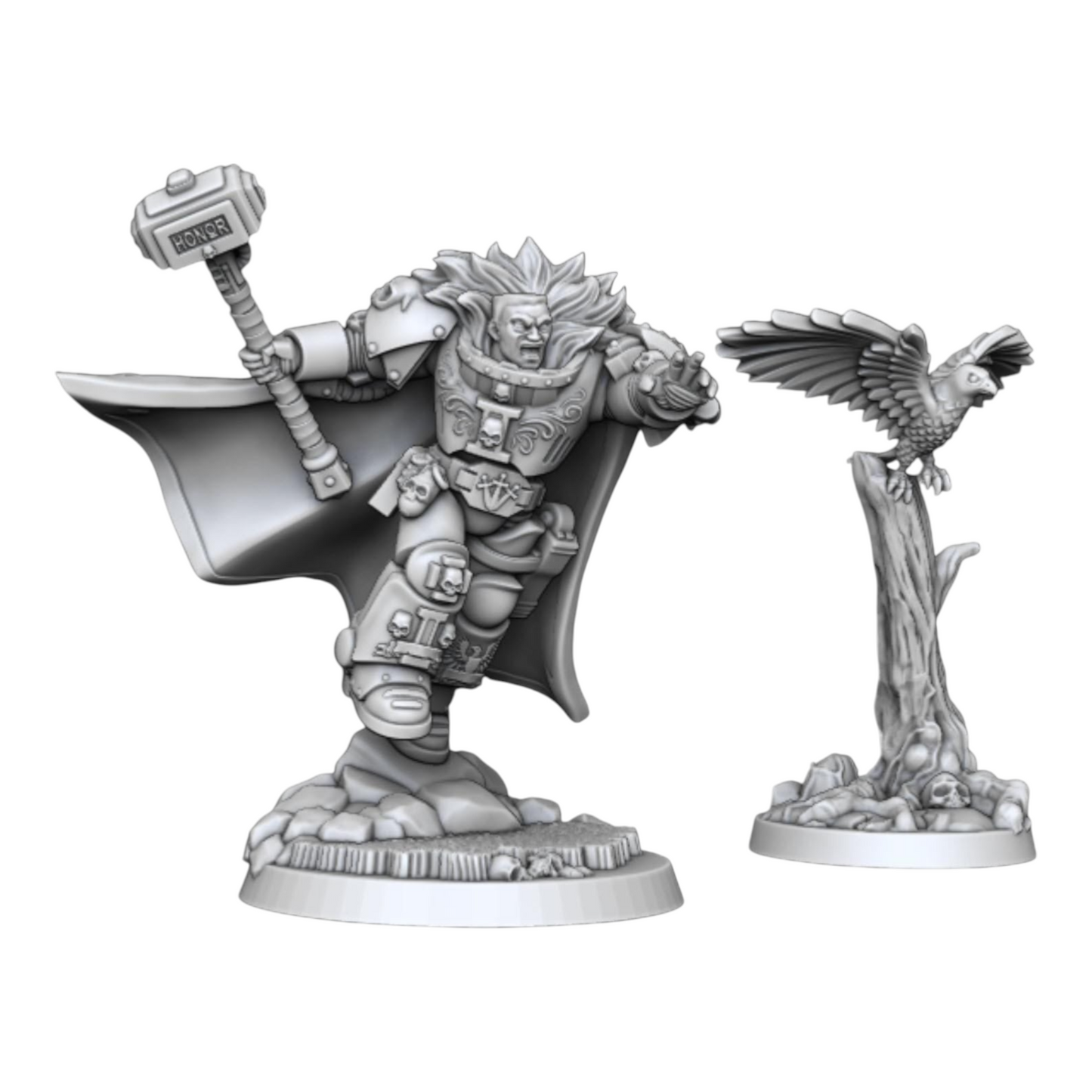 Inquisitor Cortez in Heavy Armour - DMG Minis - Tabletop Wargaming Miniature Grim Dark/Sci-Fi/Proxy