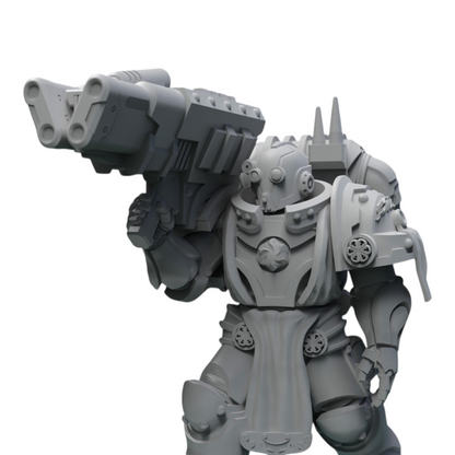 Templar Knight Angelic Retributors - Atlan Forge - Tabletop Wargaming Miniature Sci-Fi Proxy Modular