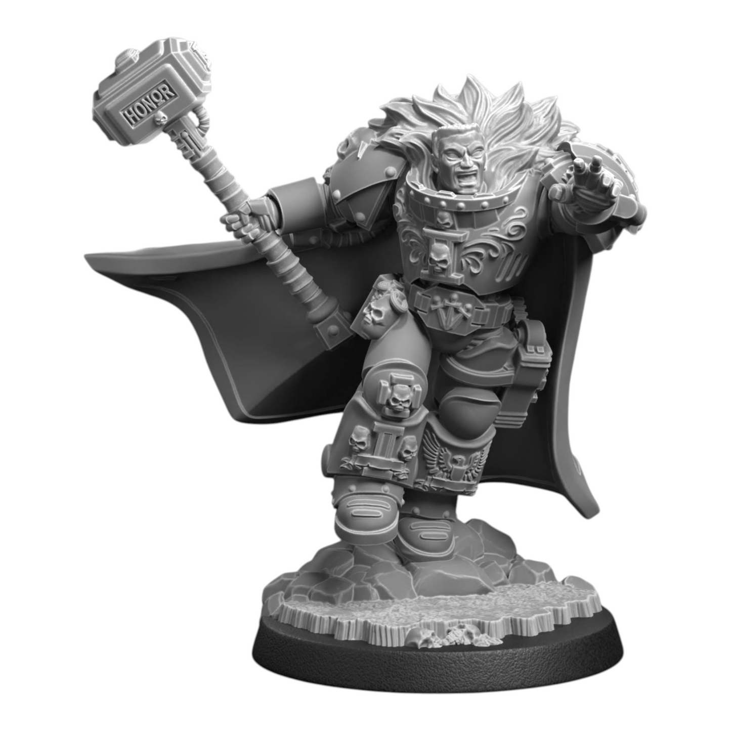Inquisitor Cortez in Heavy Armour - DMG Minis - Tabletop Wargaming Miniature Grim Dark/Sci-Fi/Proxy