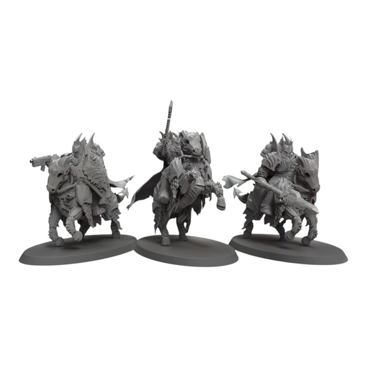 Nekramoroi Cavalry - Vampire Knights - Atlan Forge - Tabletop Wargaming Miniature Sci-Fi/Chaos/Daemon/Proxy
