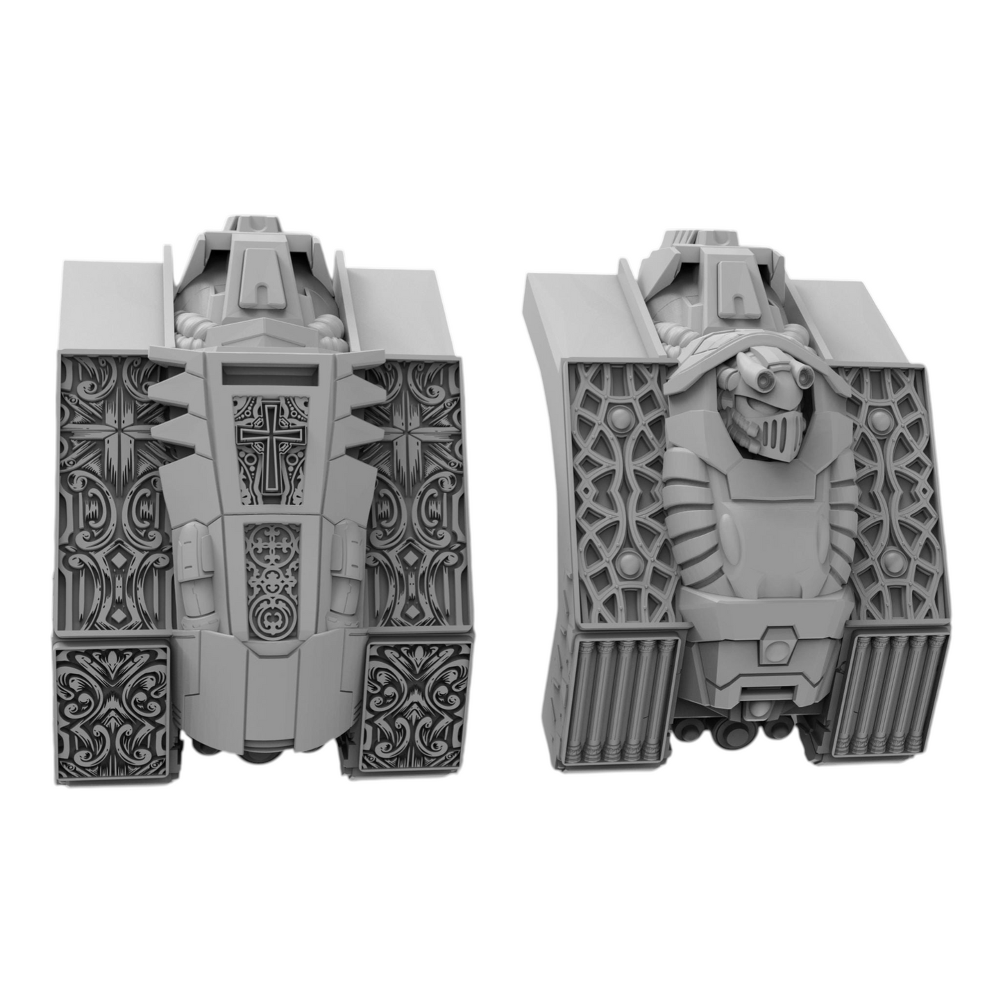 Templar Crusader Dreadnought - Atlan Forge - Tabletop Wargaming Miniature Sci-Fi/Proxy/Modular