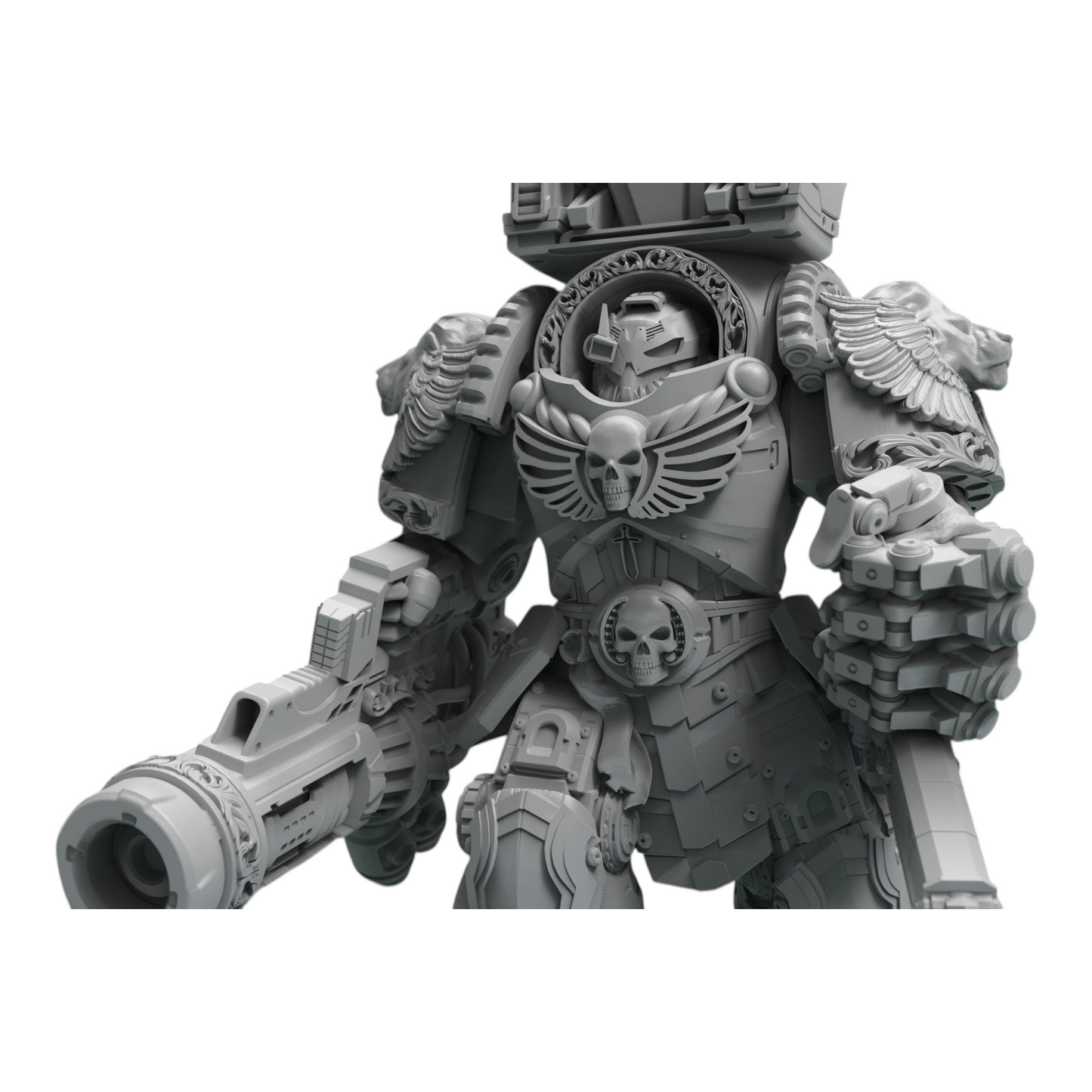Angelic Dominators - Atlan Forge - Tabletop Wargaming Miniature Sci-Fi/Proxy/Modular