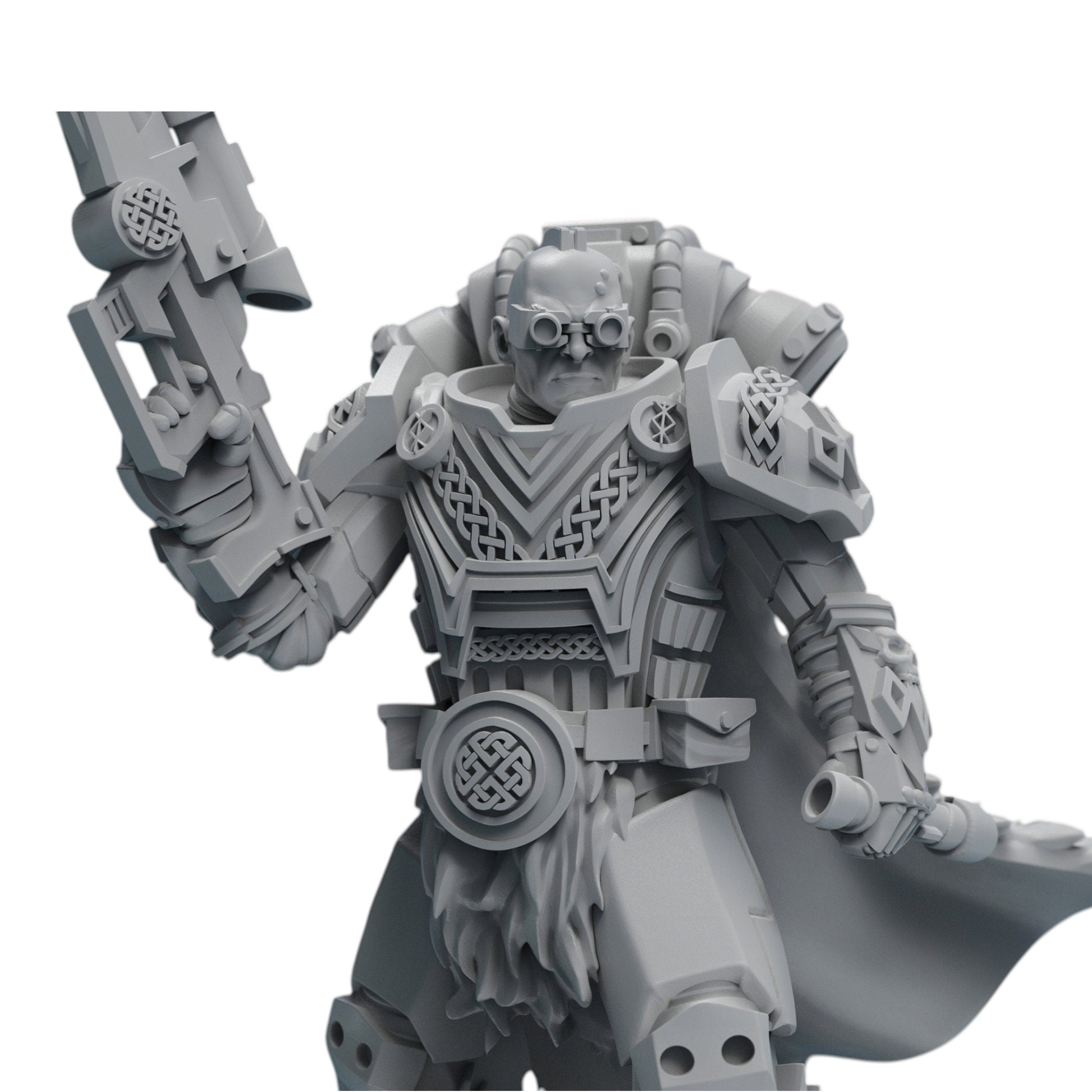 Asgardian Snipers - Atlan Forge - Tabletop Wargaming Miniature Sci-Fi Proxy Modular