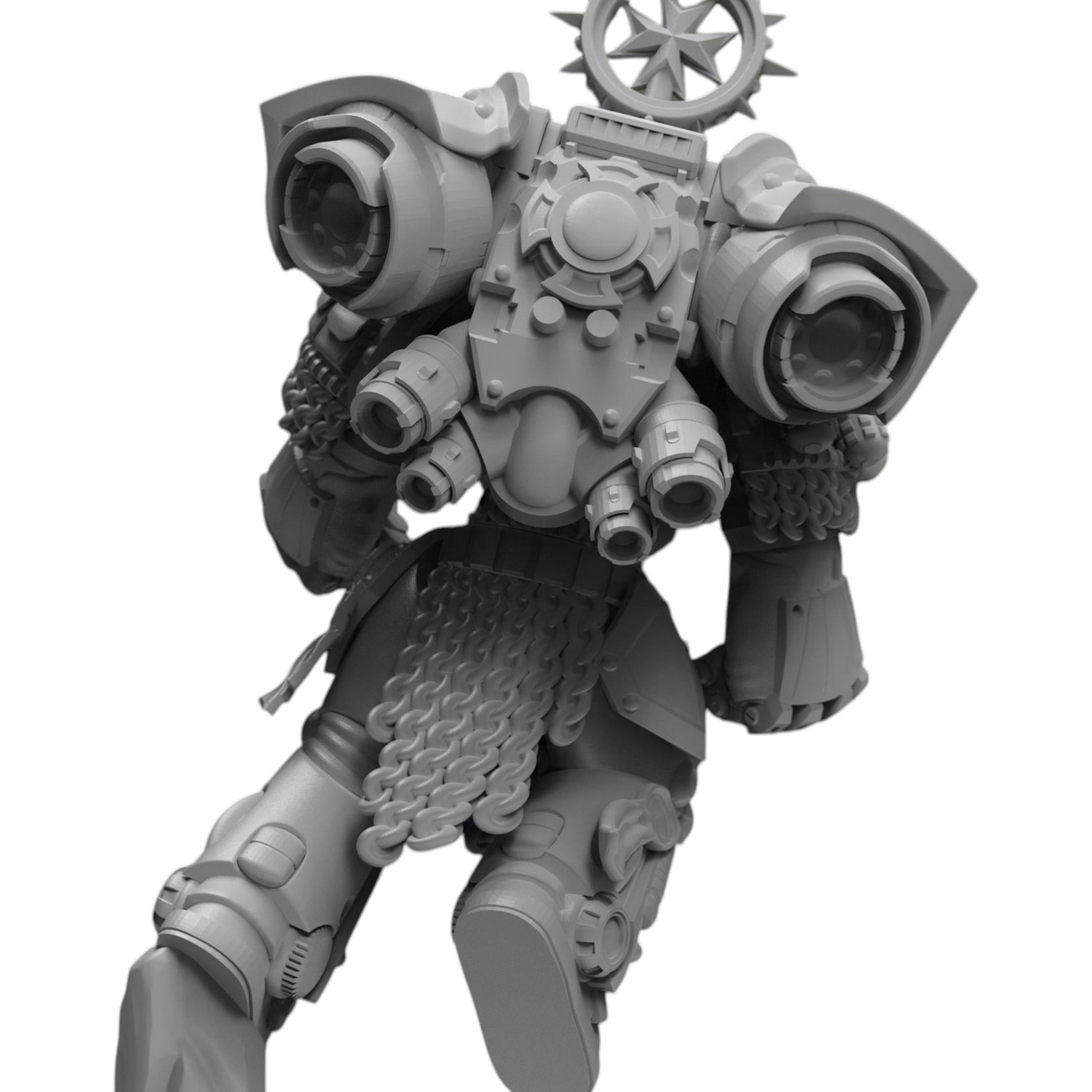Templar Knight Warhawks - Atlan Forge - Tabletop Wargaming Miniature Sci-Fi Proxy Modular
