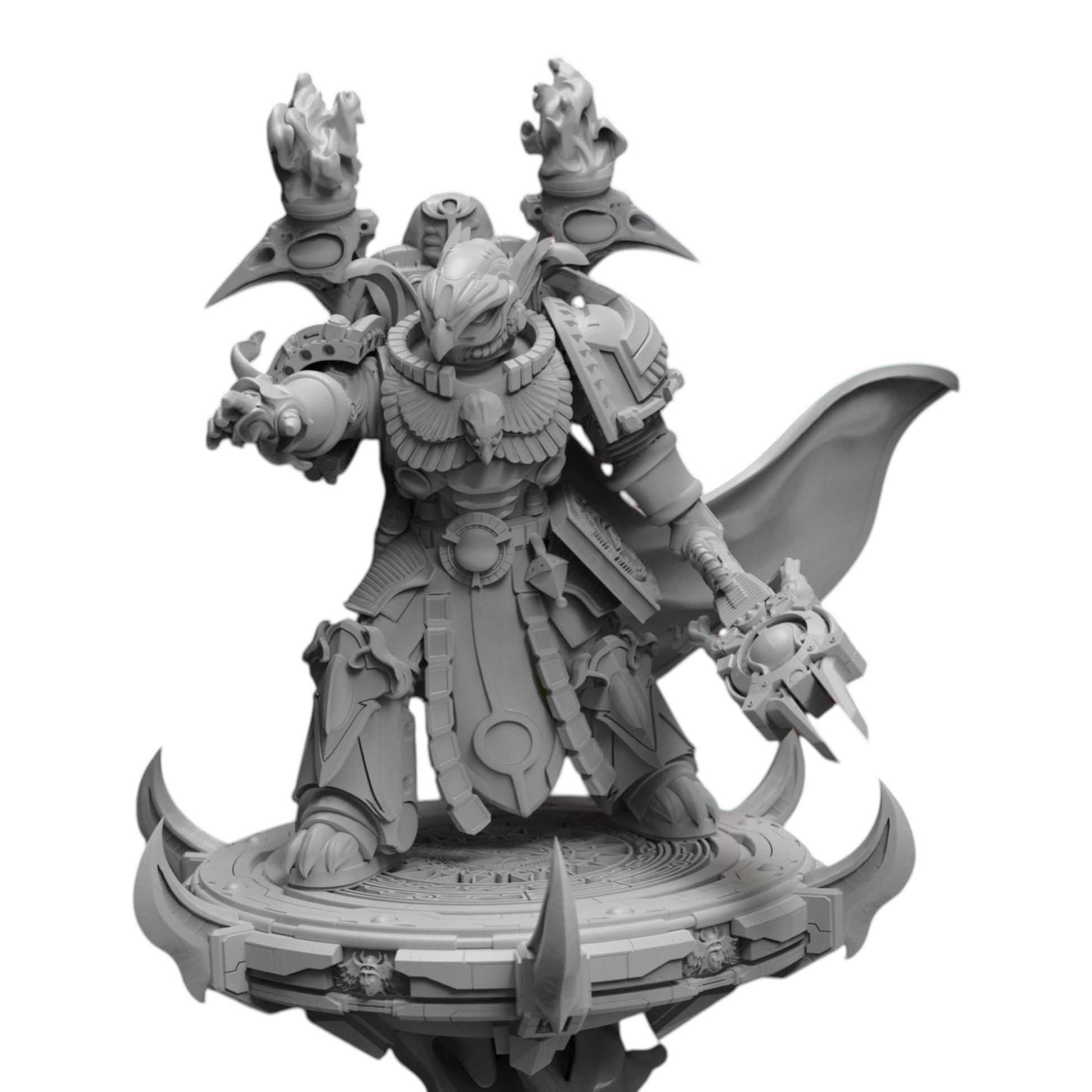 Aegyptus Arcane Master - Atlan Forge - Tabletop Wargaming Miniature Sci-Fi Chaos Daemon Proxy Modular