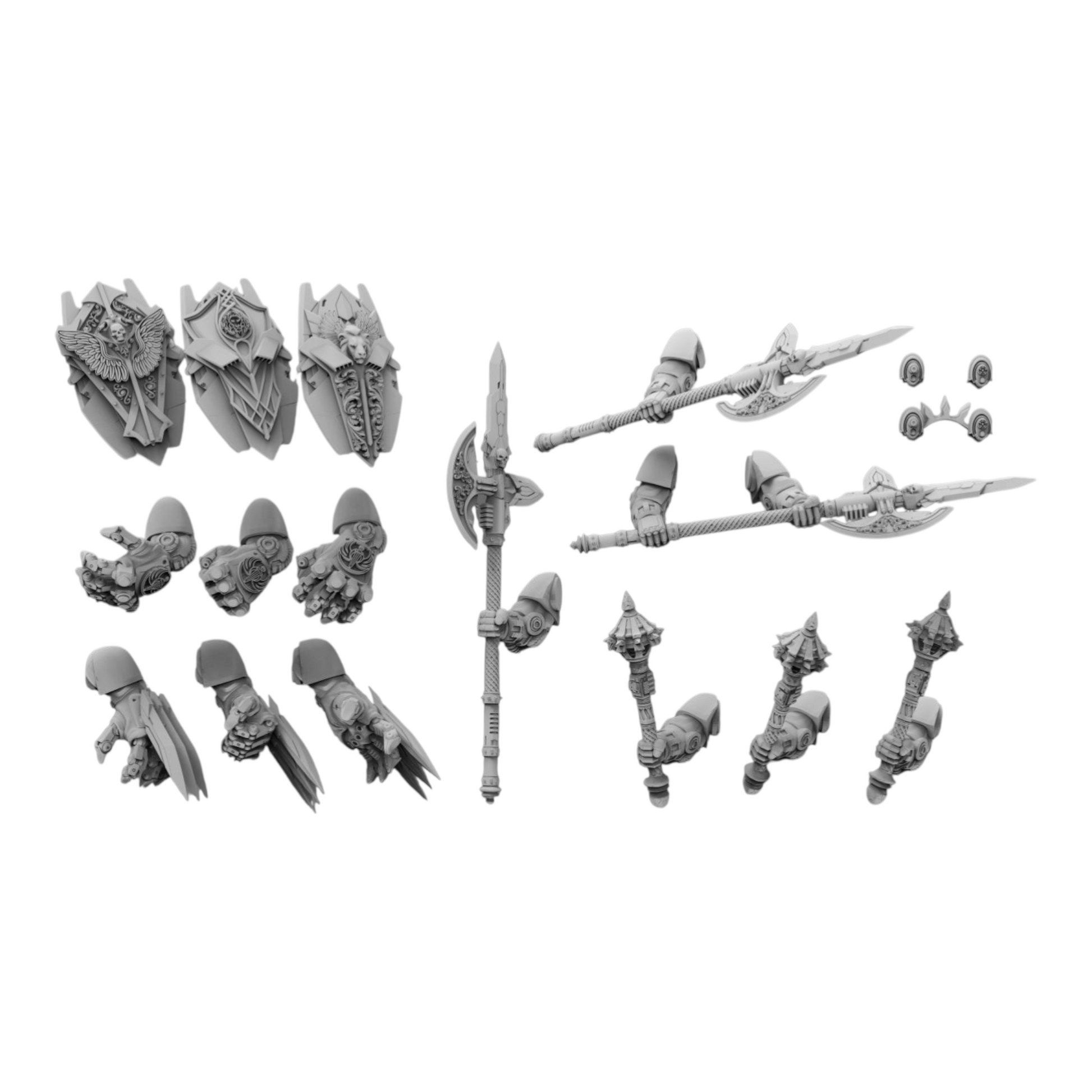 Angelic Assault Dominators - Atlan Forge - Tabletop Wargaming Miniature Sci-Fi/Proxy/Modular