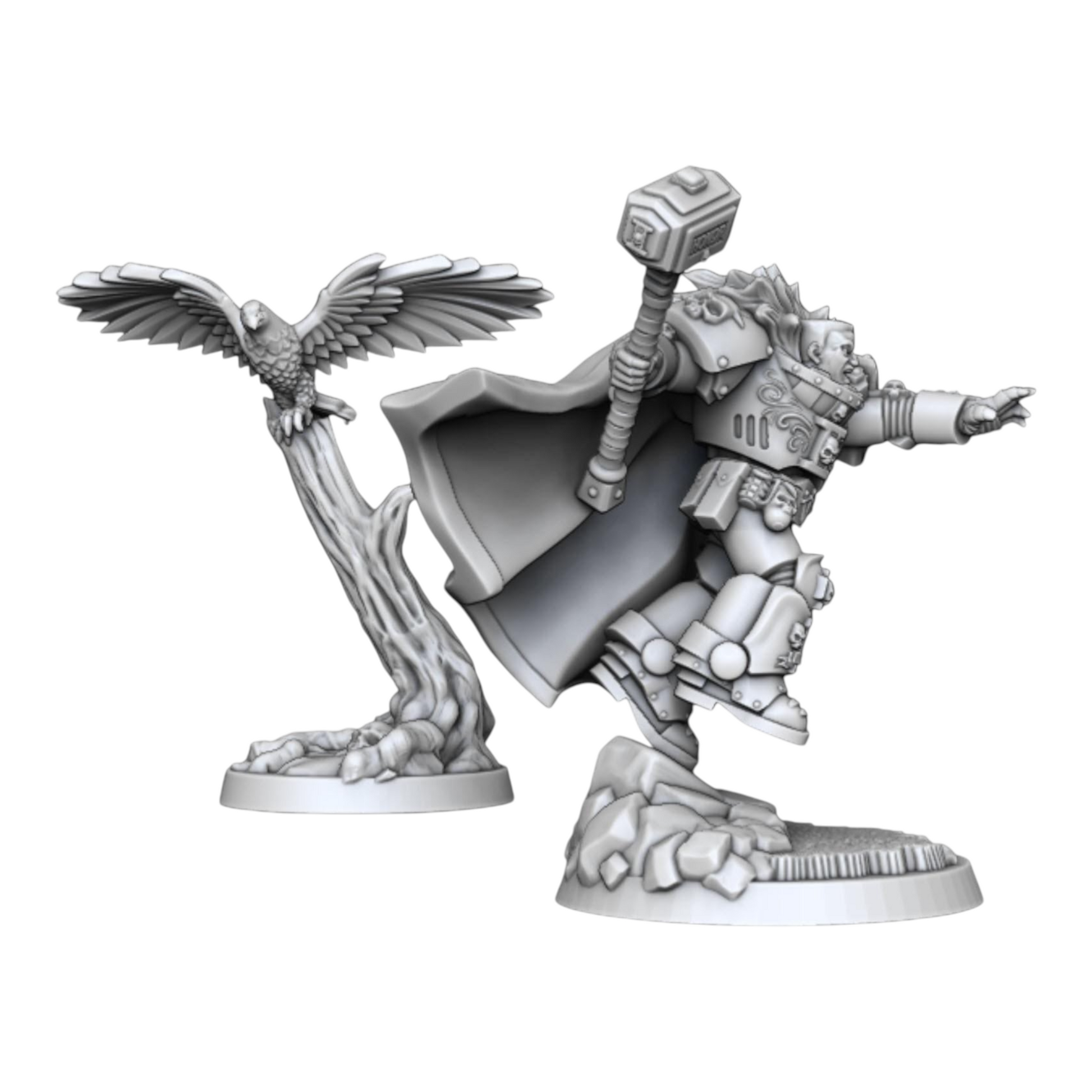 Inquisitor Cortez in Heavy Armour - DMG Minis - Tabletop Wargaming Miniature Grim Dark/Sci-Fi/Proxy