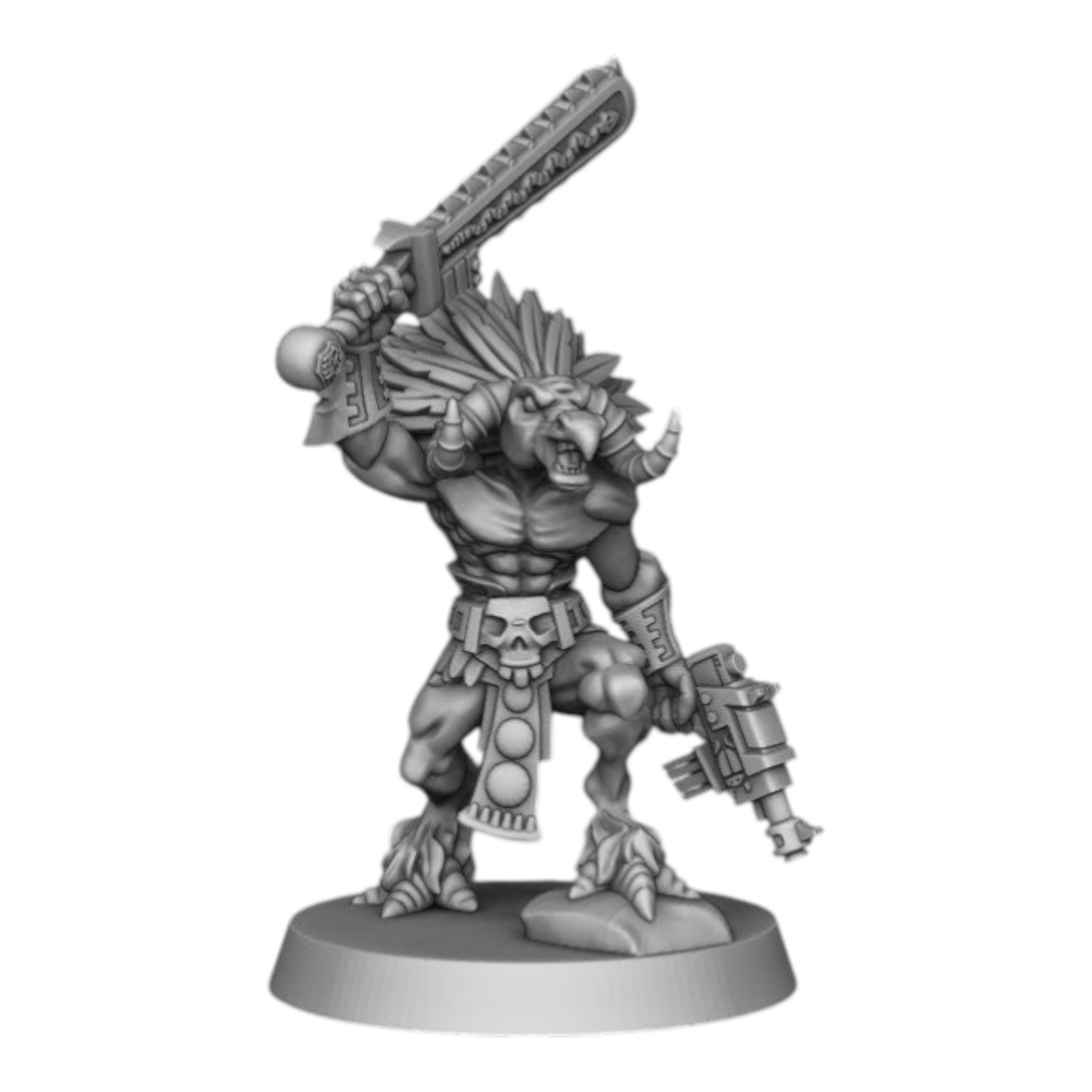 1K Hijos - Quetzl-gors - DMG Minis - Tabletop Wargaming Miniature Sci-Fi/Fantasy/Chaos/Daemon/Proxy