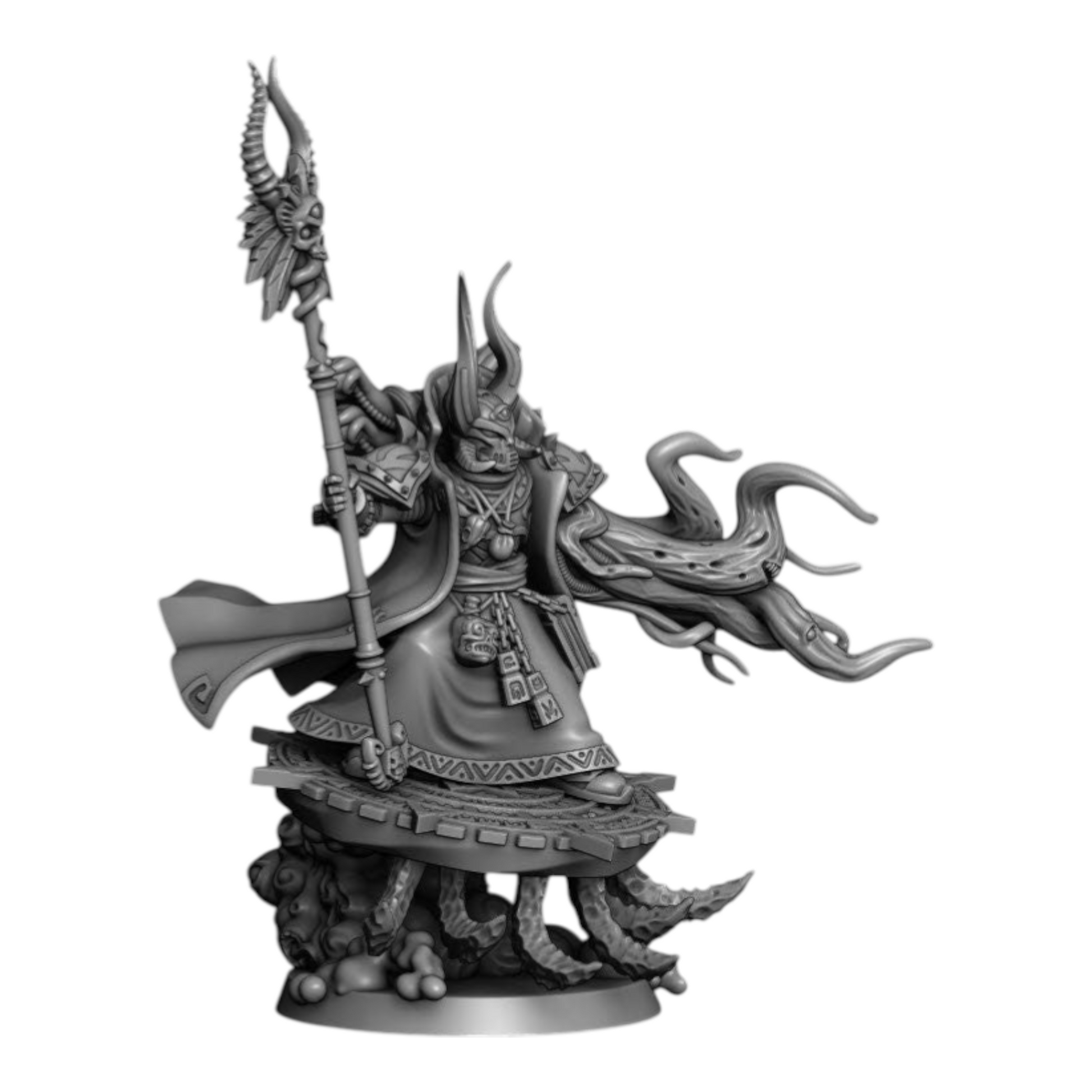 1K Hijos - Azt'Thulhu Grand Primus - DMG Minis - Tabletop Wargaming Miniature Sci-Fi/Chaos/Daemon/Sorcerer Proxy