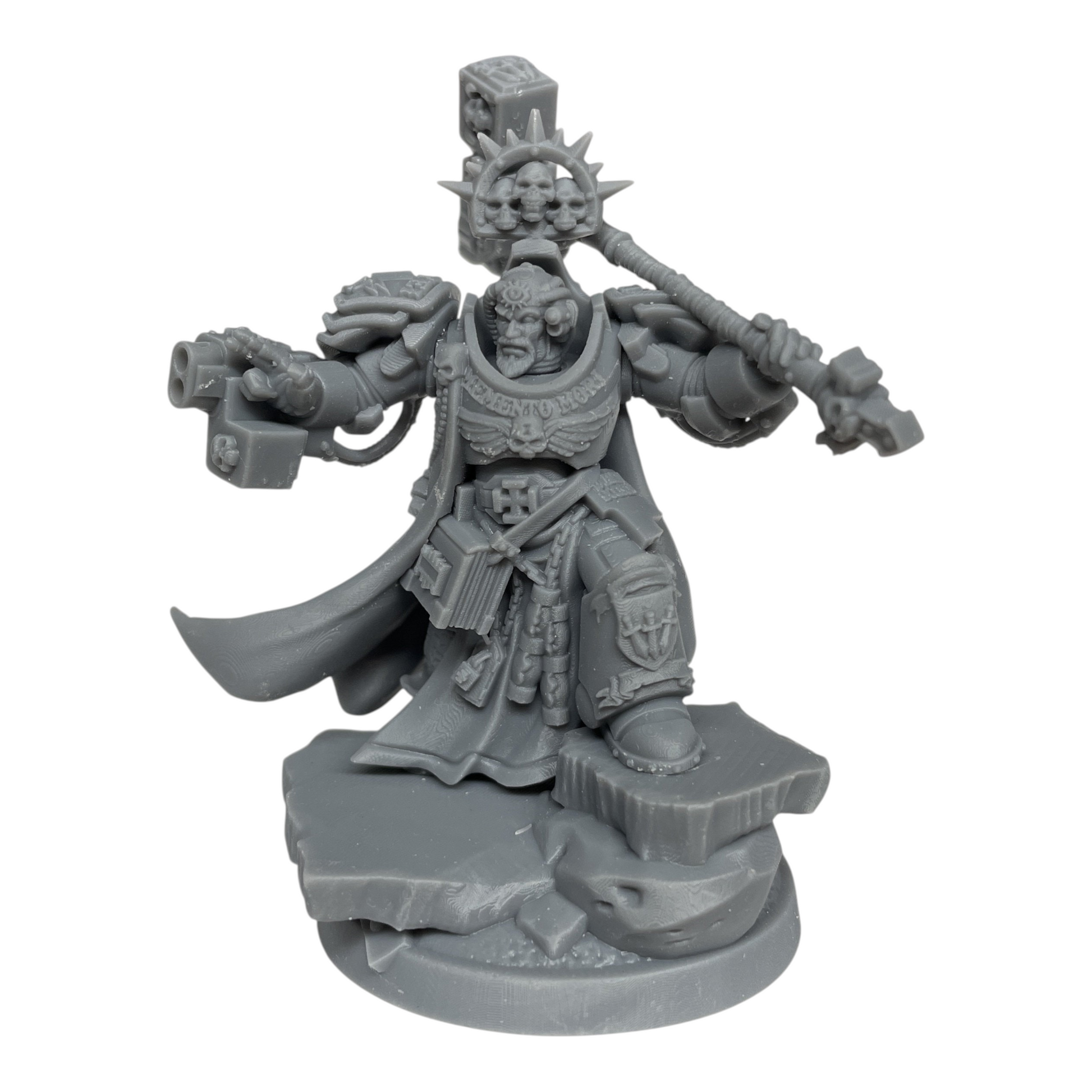 Silver Wardens - Grand Psyker- DMG Minis - Tabletop Wargaming Miniature Sci-Fi/Fantasy/Daemon/Proxy